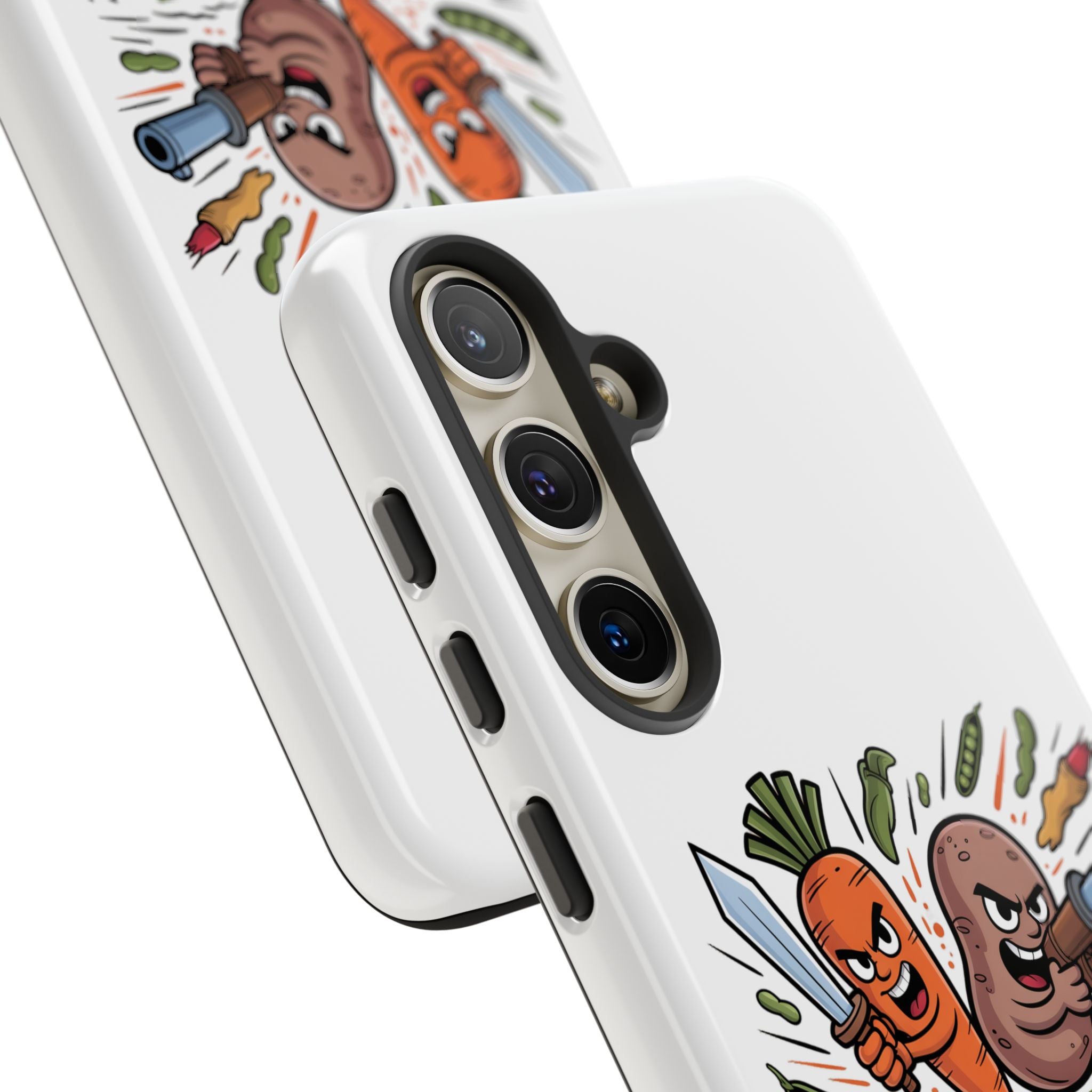 Phone Case — 'Dig For Victory' Veggie Combat Garden Design