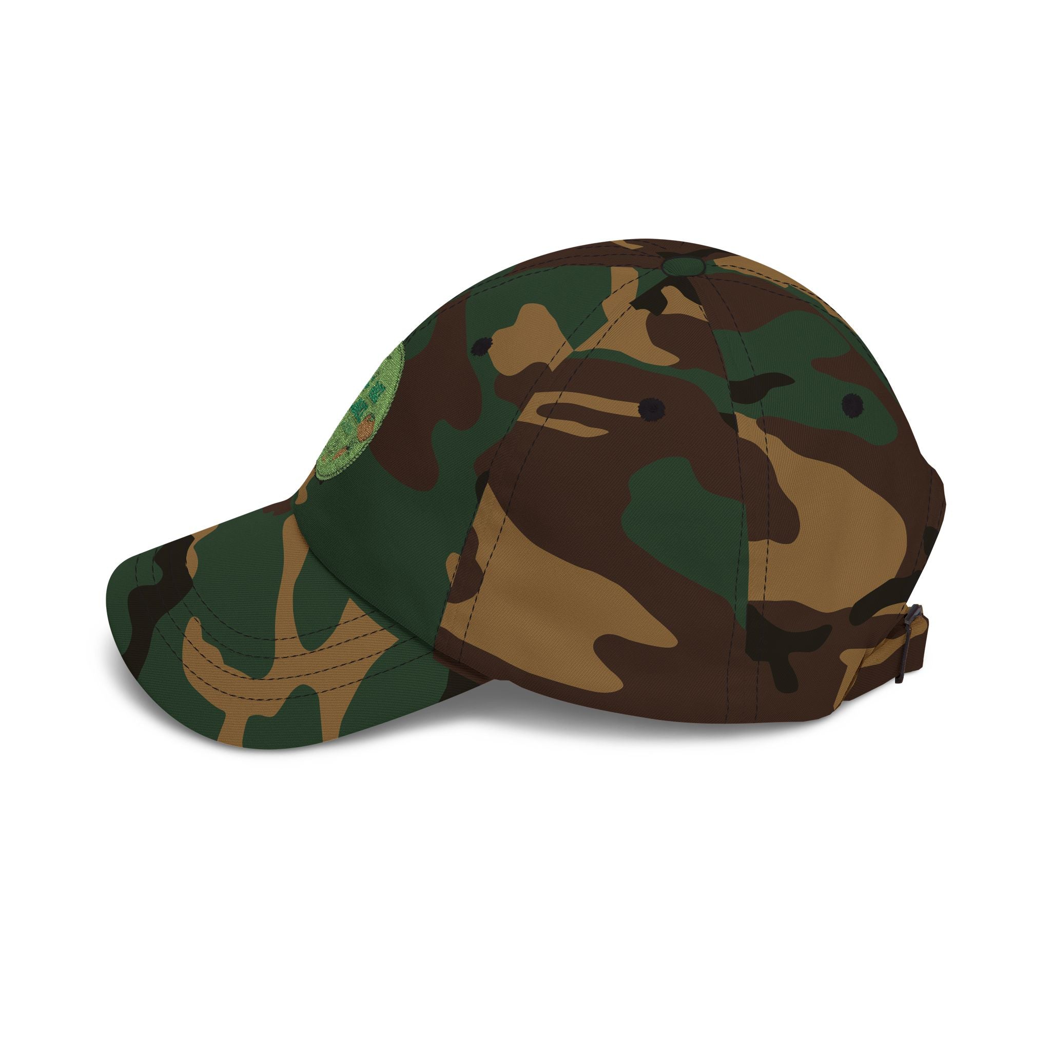 Garden Dad Cap — "Leaf Me Alone, I'm Gardening" Vintage Hat