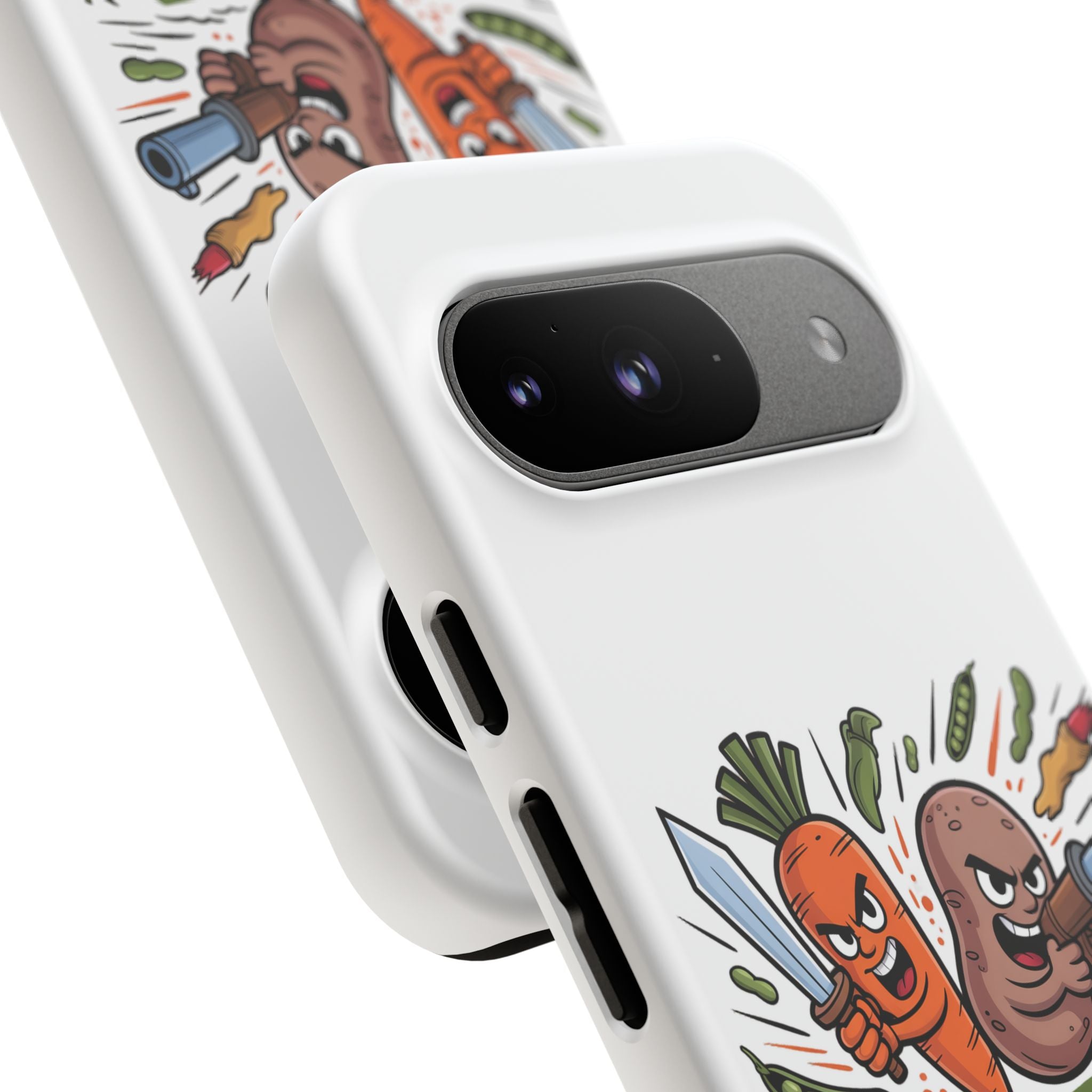 Phone Case — 'Dig For Victory' Veggie Combat Garden Design