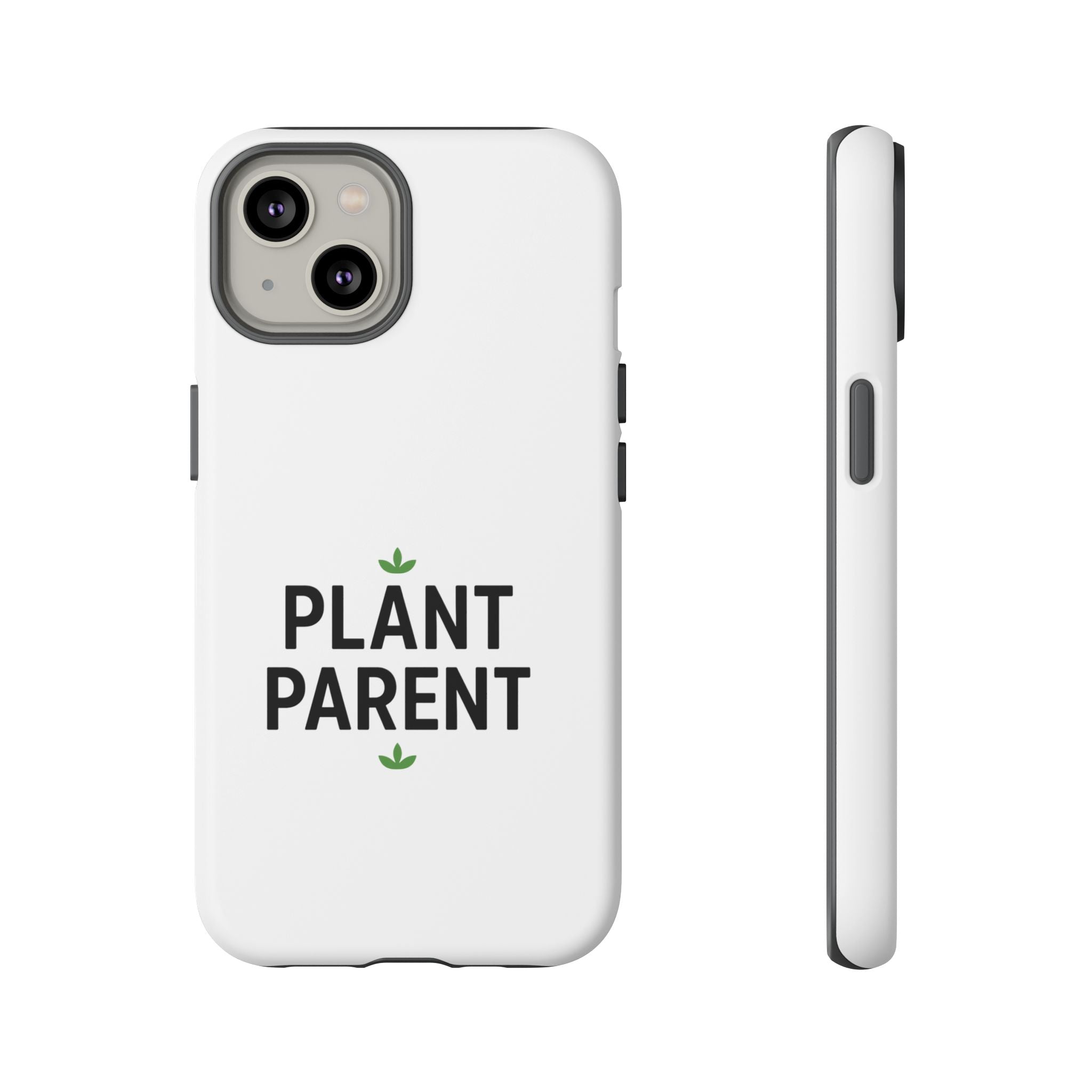Plant Parent Tough Phone Case – Minimalist Plant Lover Protective Cover