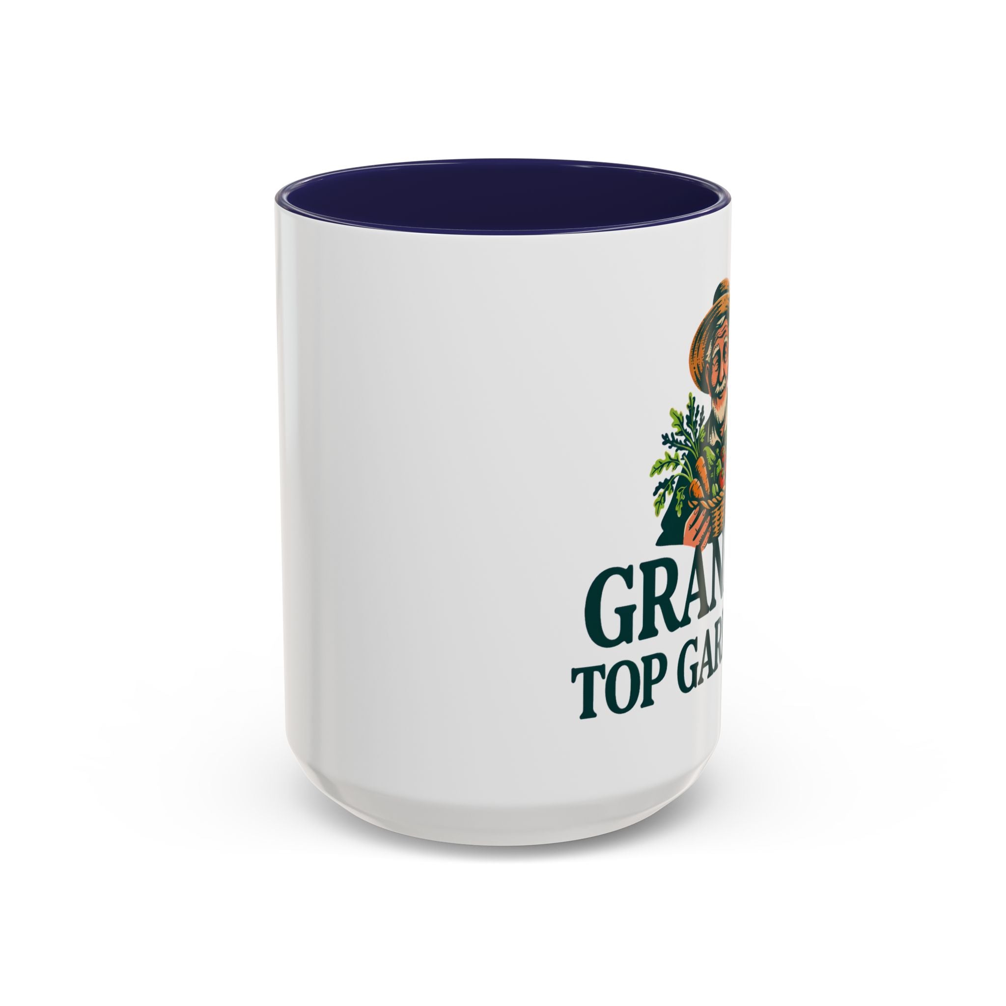 Grandad Top Gardener Accent Coffee Mug — 11/15oz Gift for Gardeners