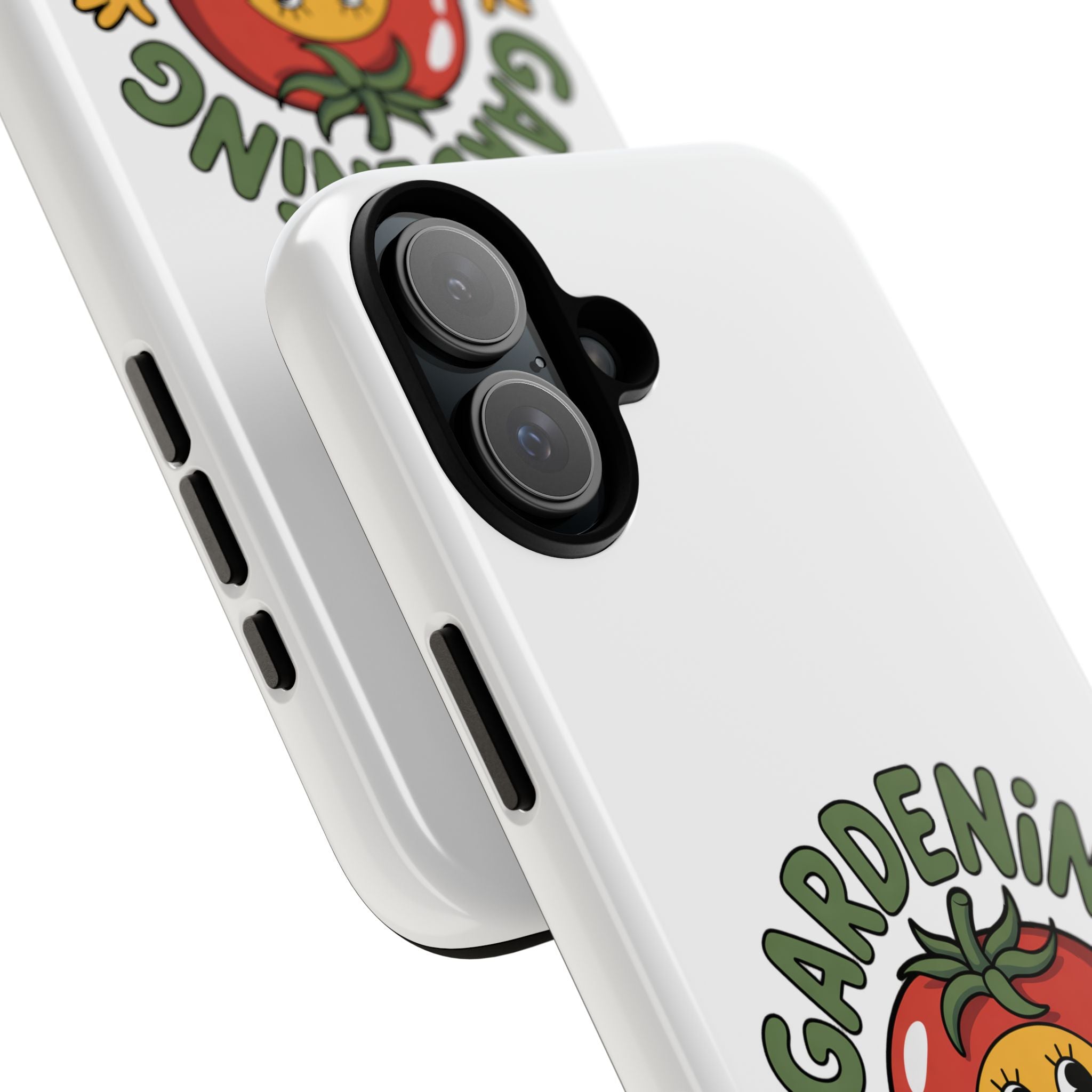 Gardening Skills Phone Case — Cute Tomato Plant Lover Protective Cover