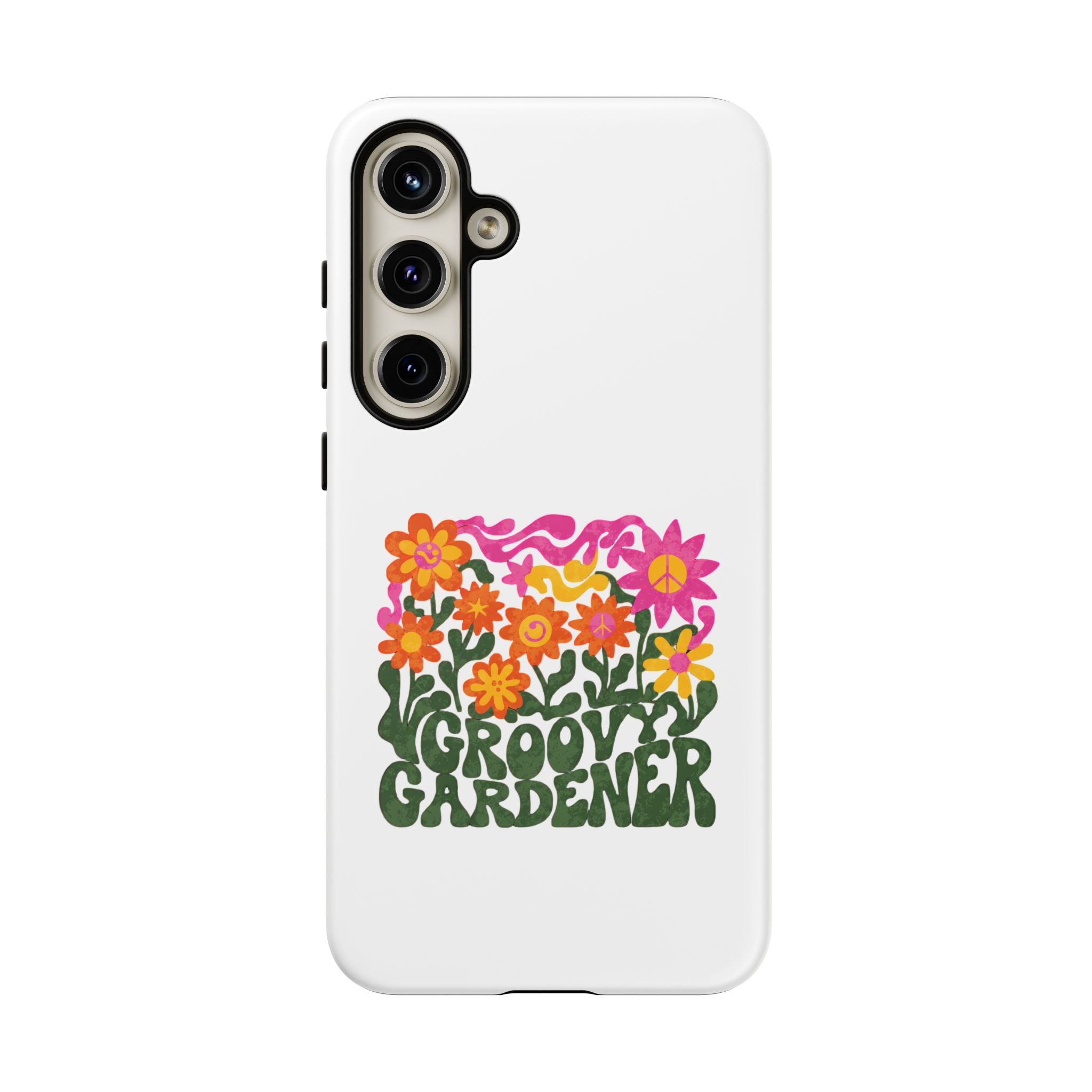 Groovy Gardener Phone Case - Retro Floral iPhone Cover