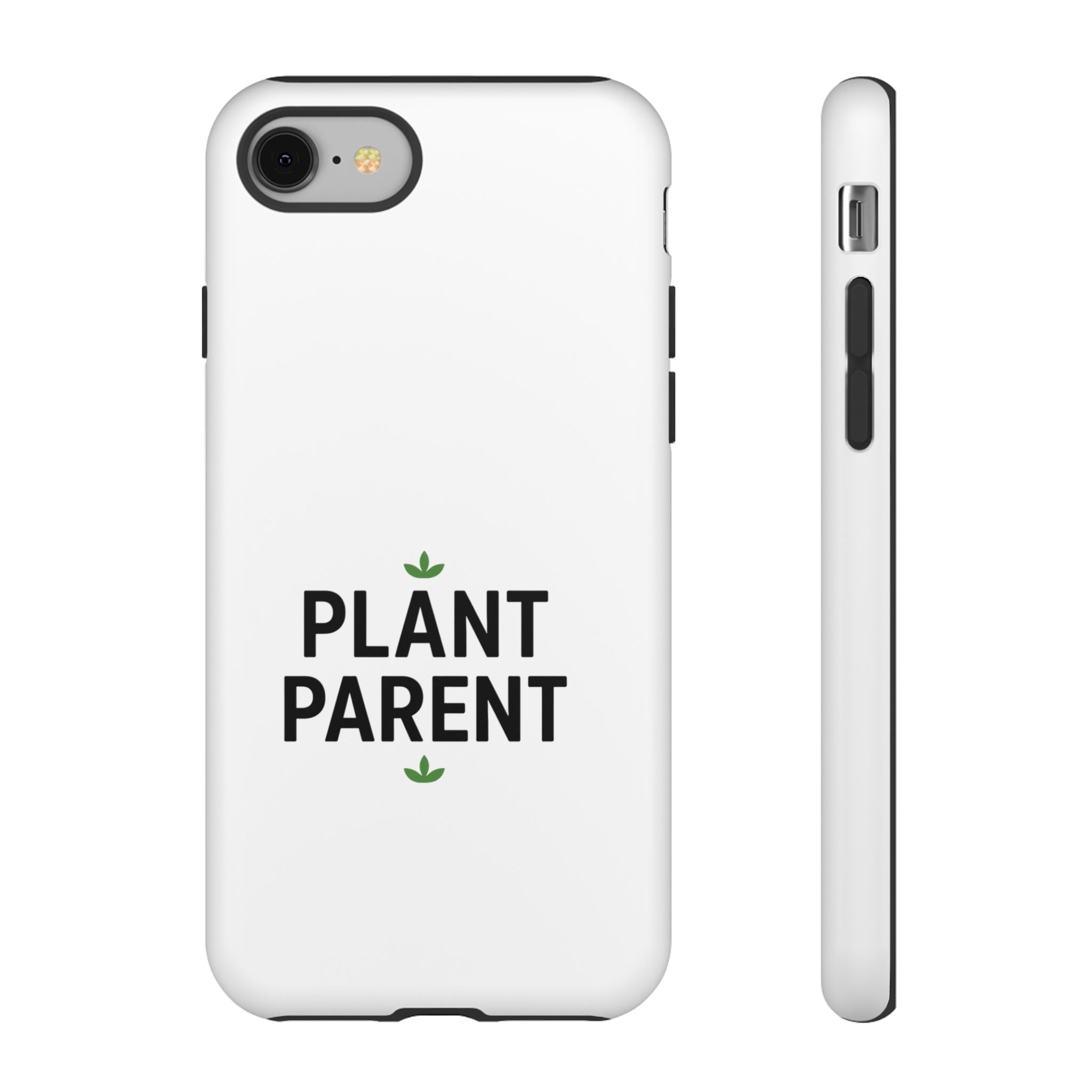 Plant Parent Tough Phone Case – Minimalist Plant Lover Protective Cover