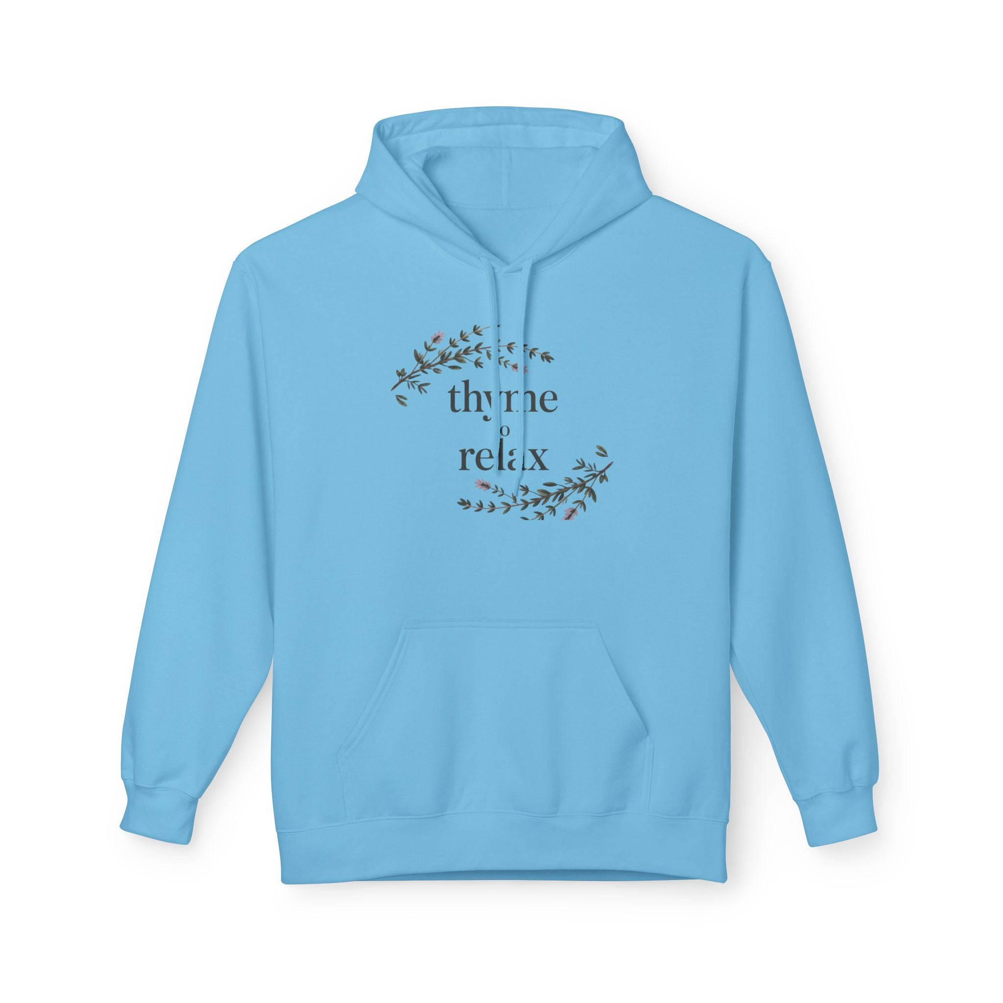 Thyme to Relax Hoodie — Botanical Relaxation Pullover