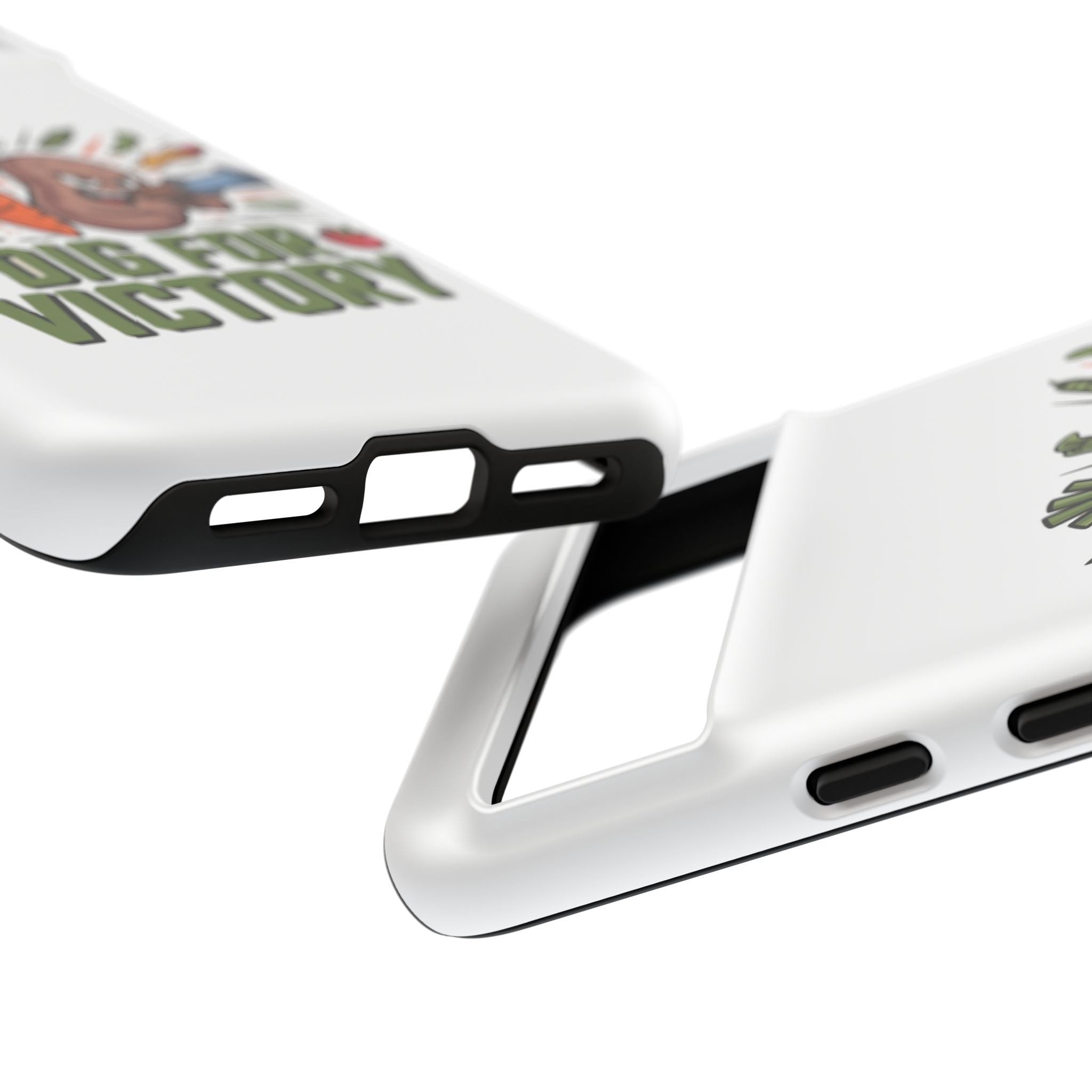 Phone Case — 'Dig For Victory' Veggie Combat Garden Design