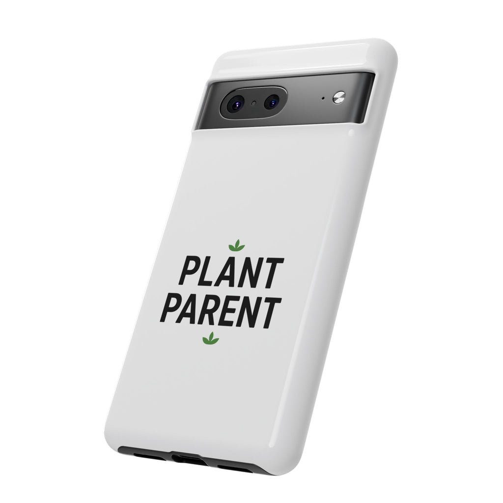 Plant Parent Tough Phone Case – Minimalist Plant Lover Protective Cover