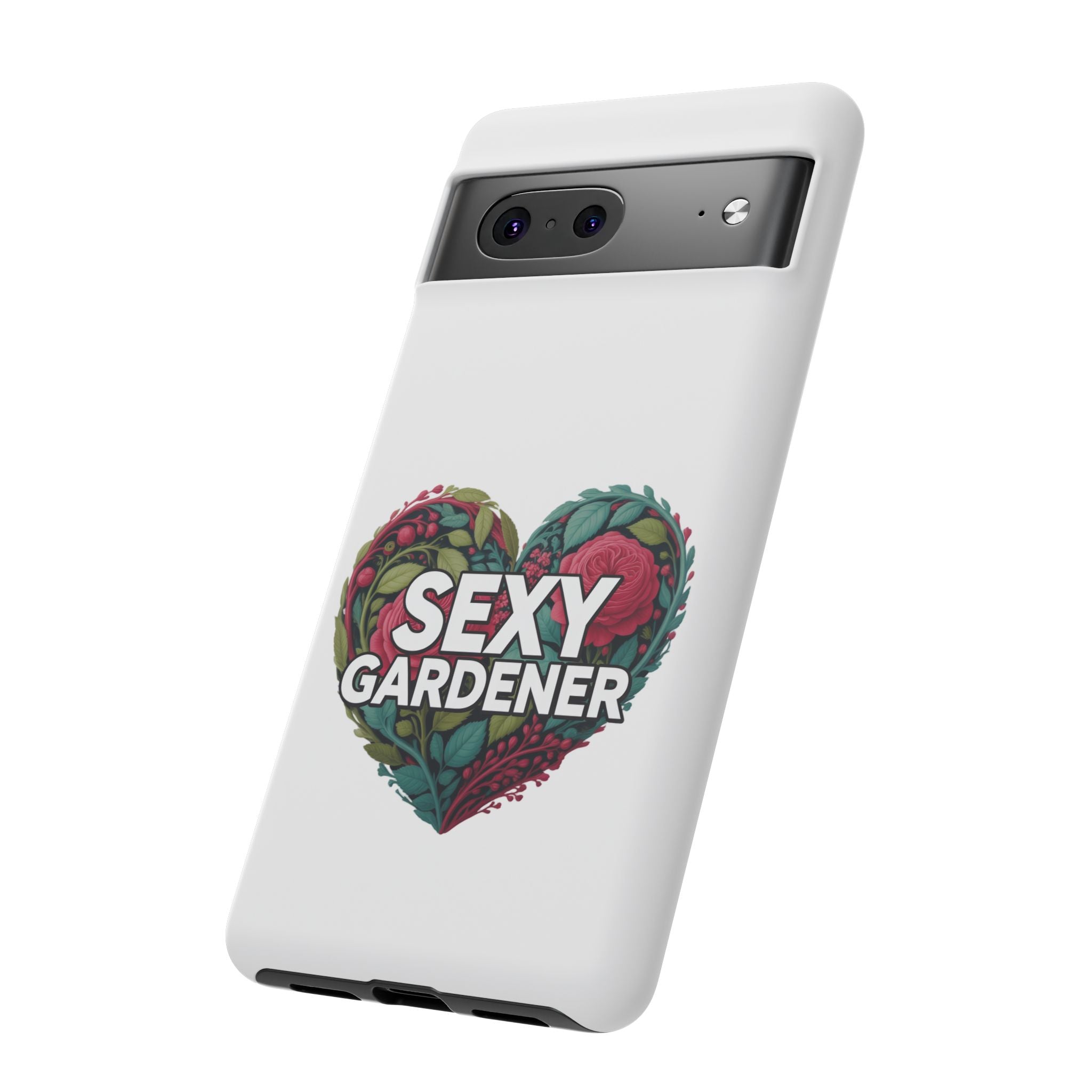 Sexy Gardener Phone Case — Floral Heart Garden Lover Tough Case