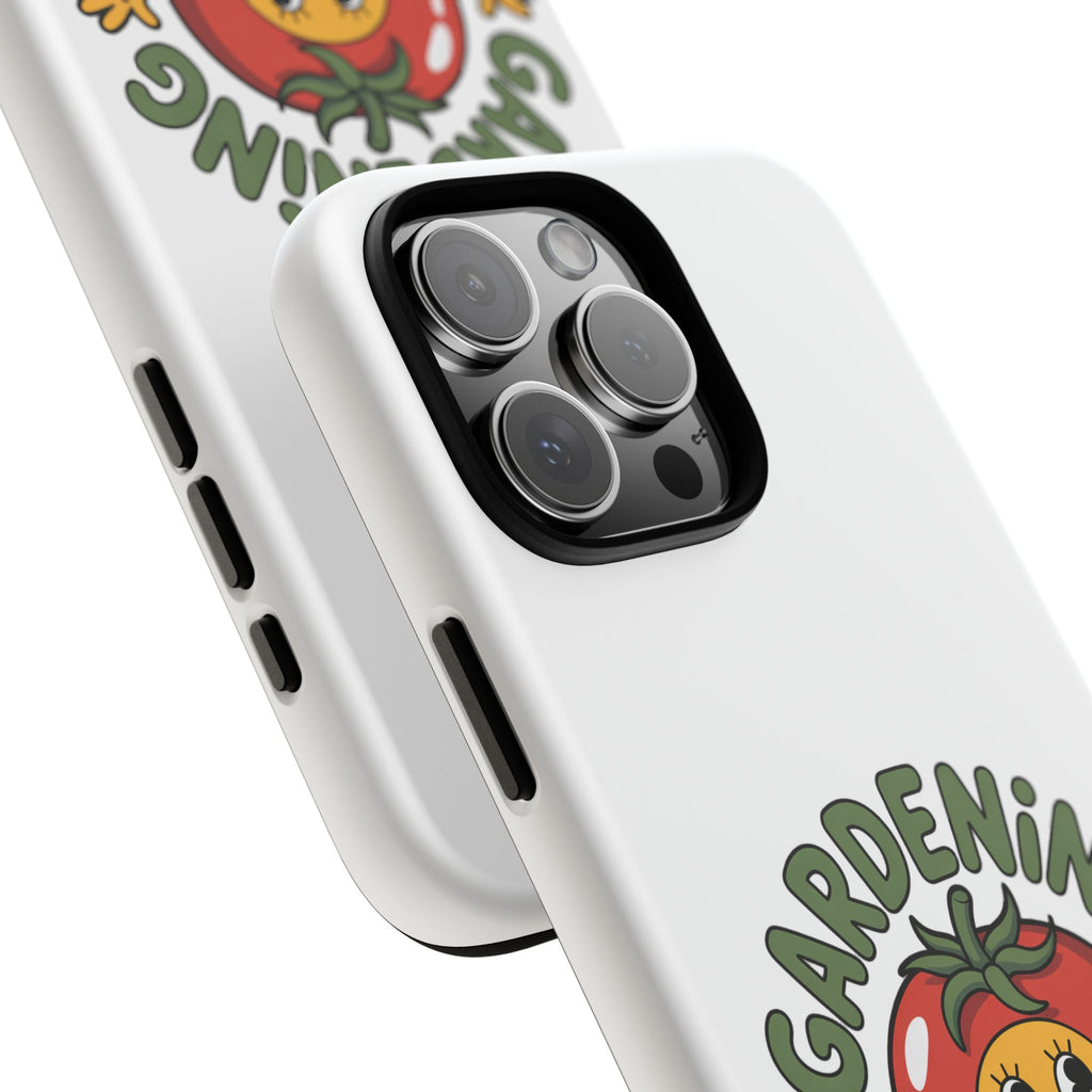 Gardening Skills Phone Case — Cute Tomato Plant Lover Protective Cover
