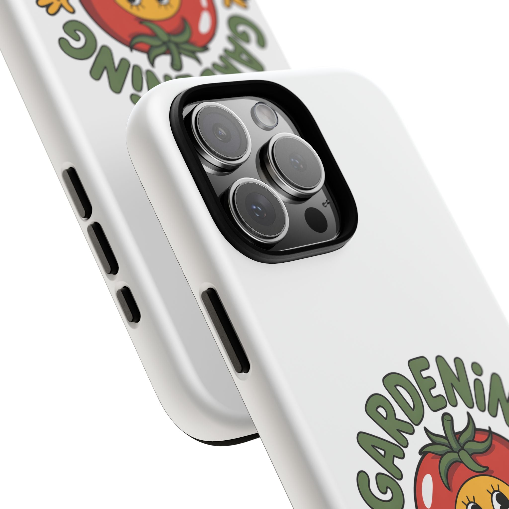 Gardening Skills Phone Case — Cute Tomato Plant Lover Protective Cover