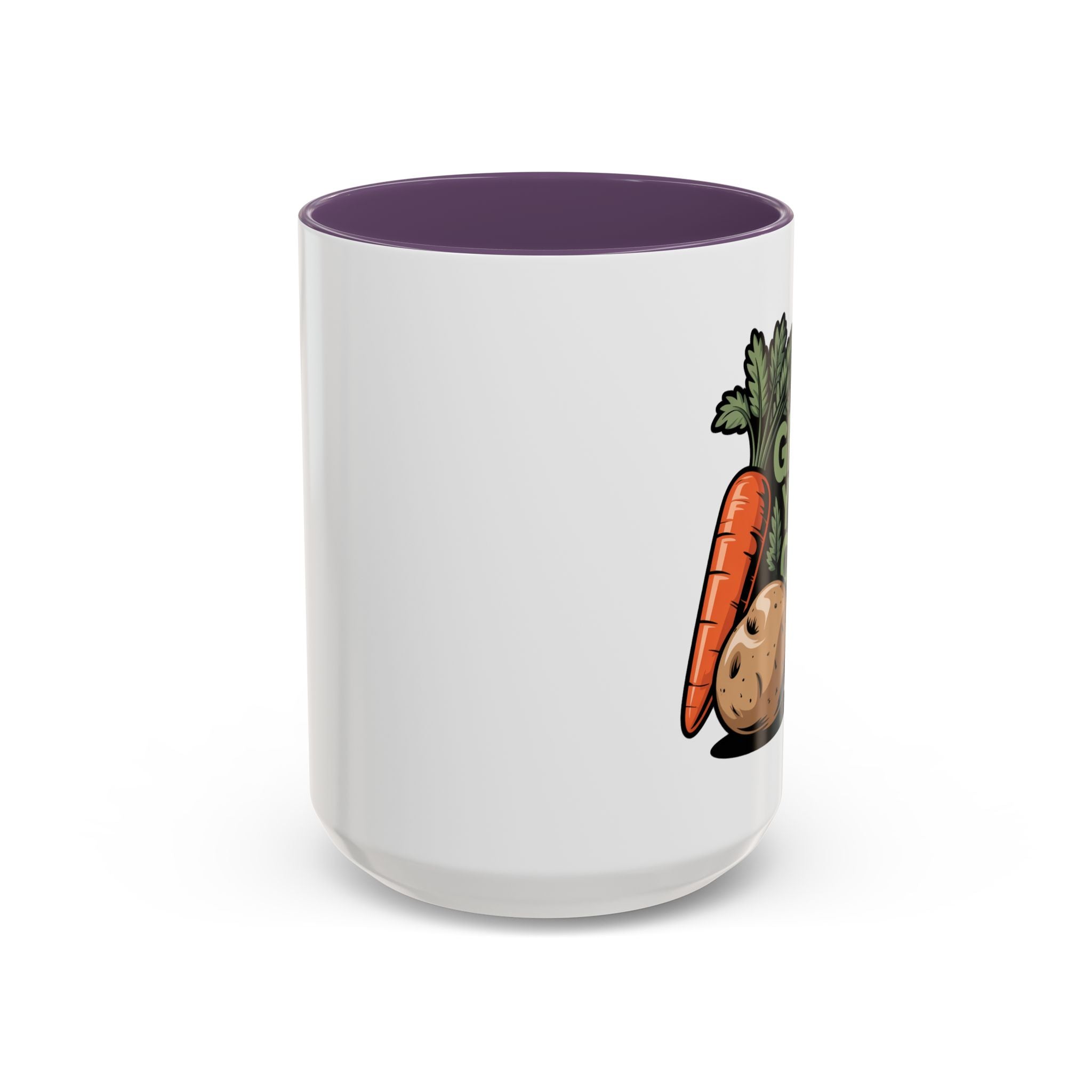 Grow Your Own Coffee Mug — Gardening Veggie Design (11/15oz Accent)