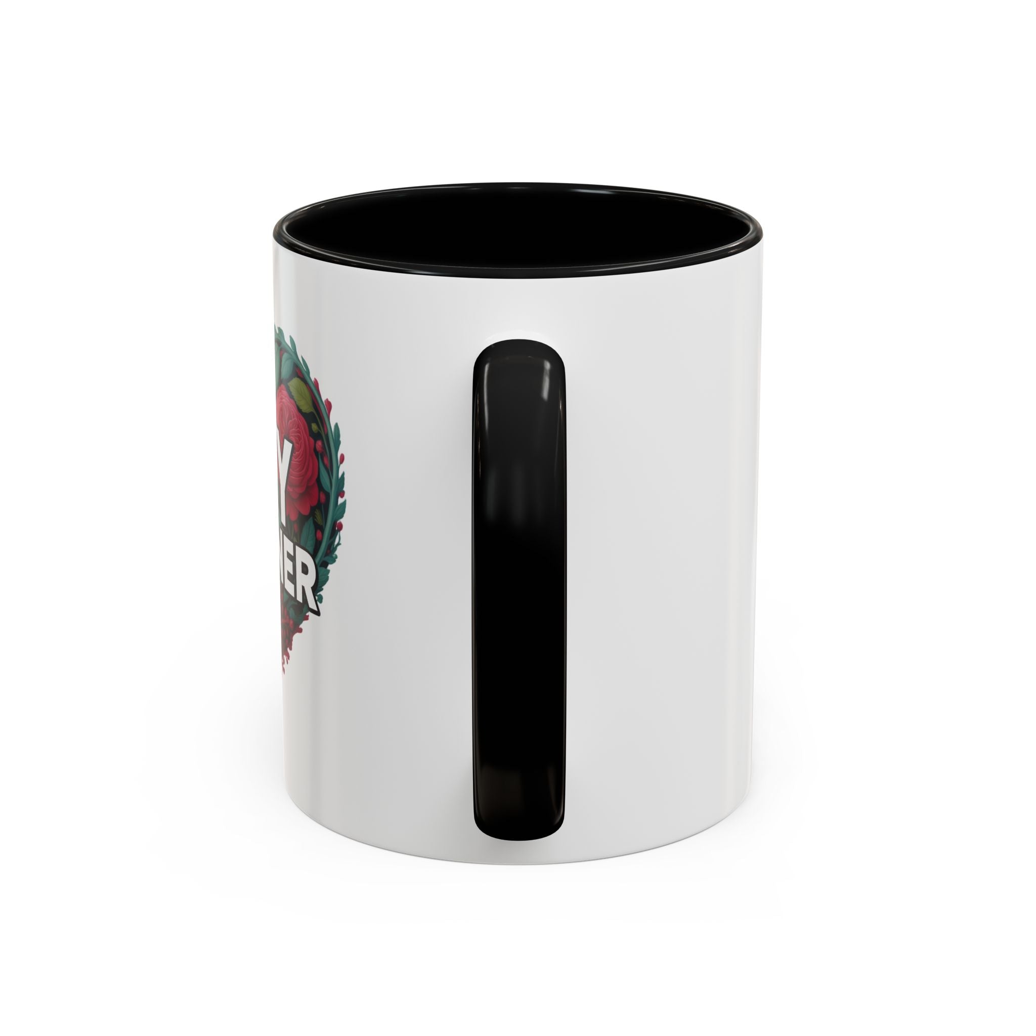 Sexy Gardener Accent Coffee Mug – Floral Heart Gardening Gift (11/15oz)