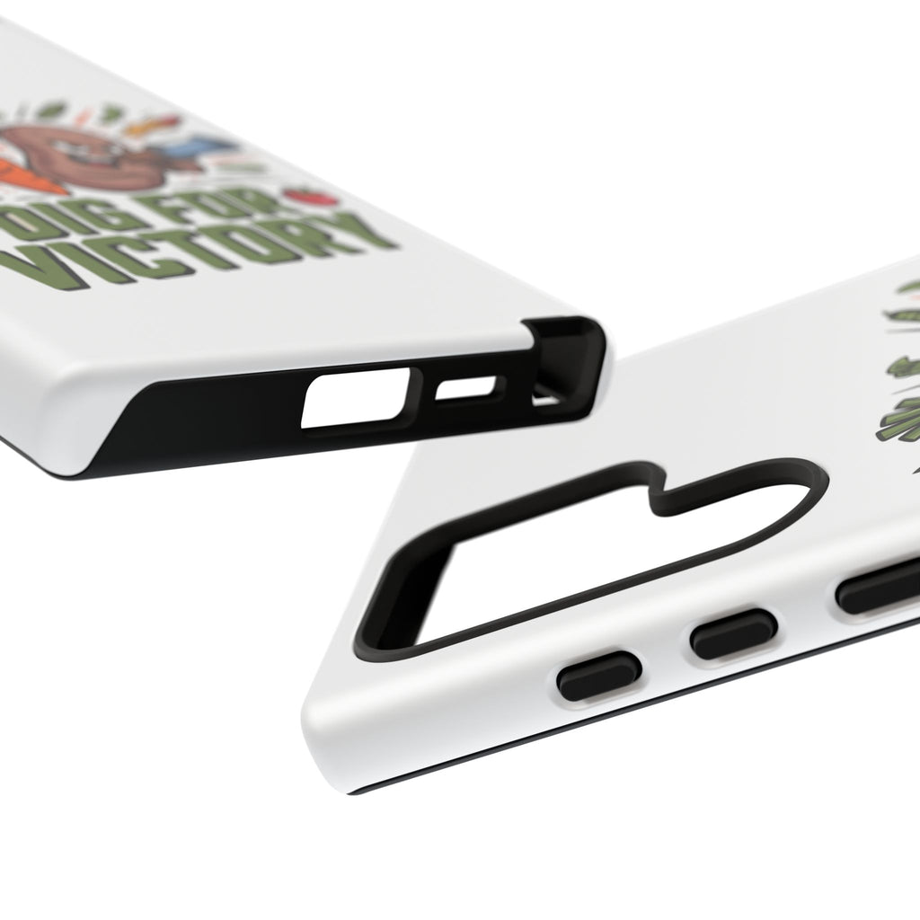 Phone Case — 'Dig For Victory' Veggie Combat Garden Design