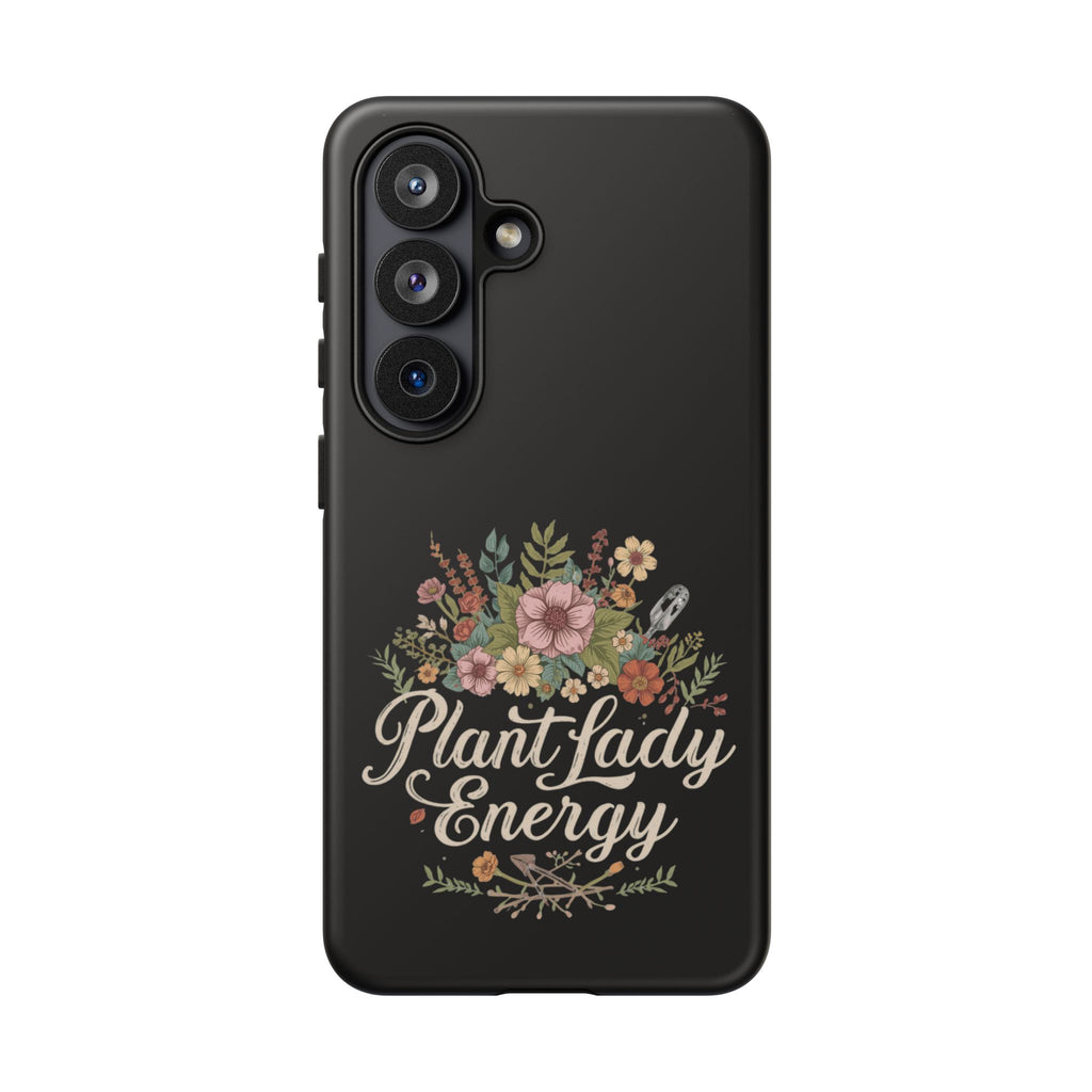 Plant Lady Energy Phone Case — Floral Botanical Protective iPhone Case
