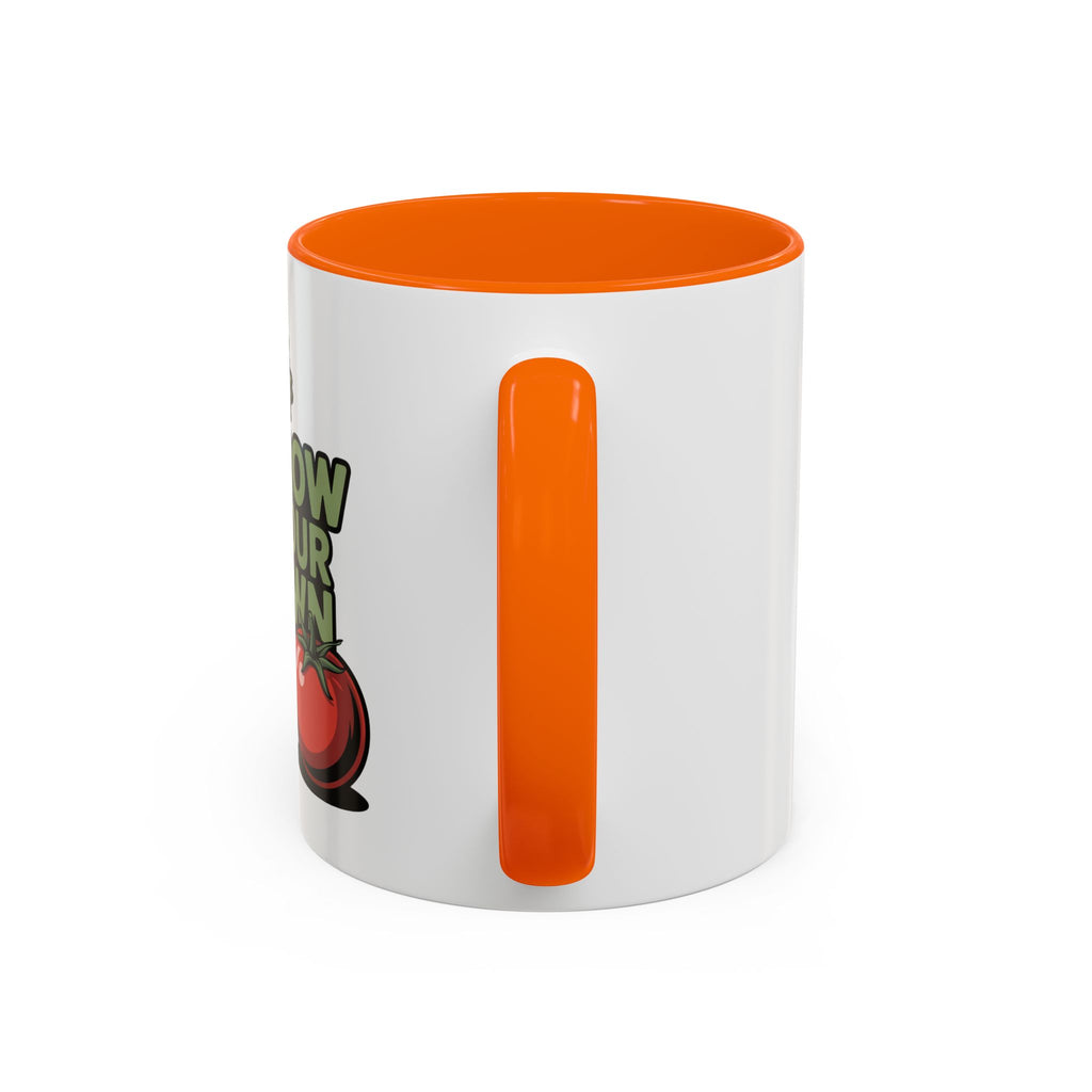 Grow Your Own Coffee Mug — Gardening Veggie Design (11/15oz Accent)