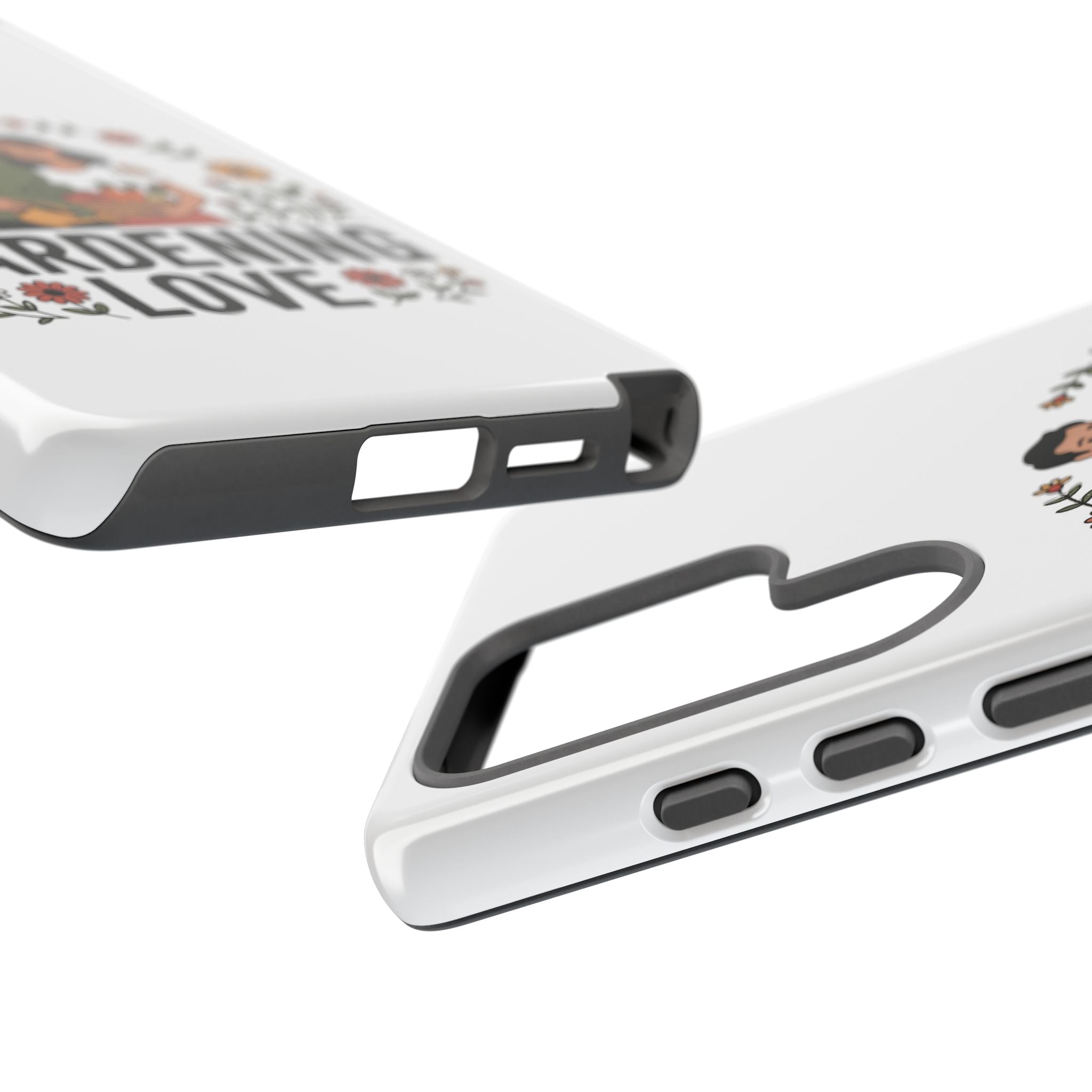 Gardening Love Phone Case — Floral Couple Protective Phone Cover