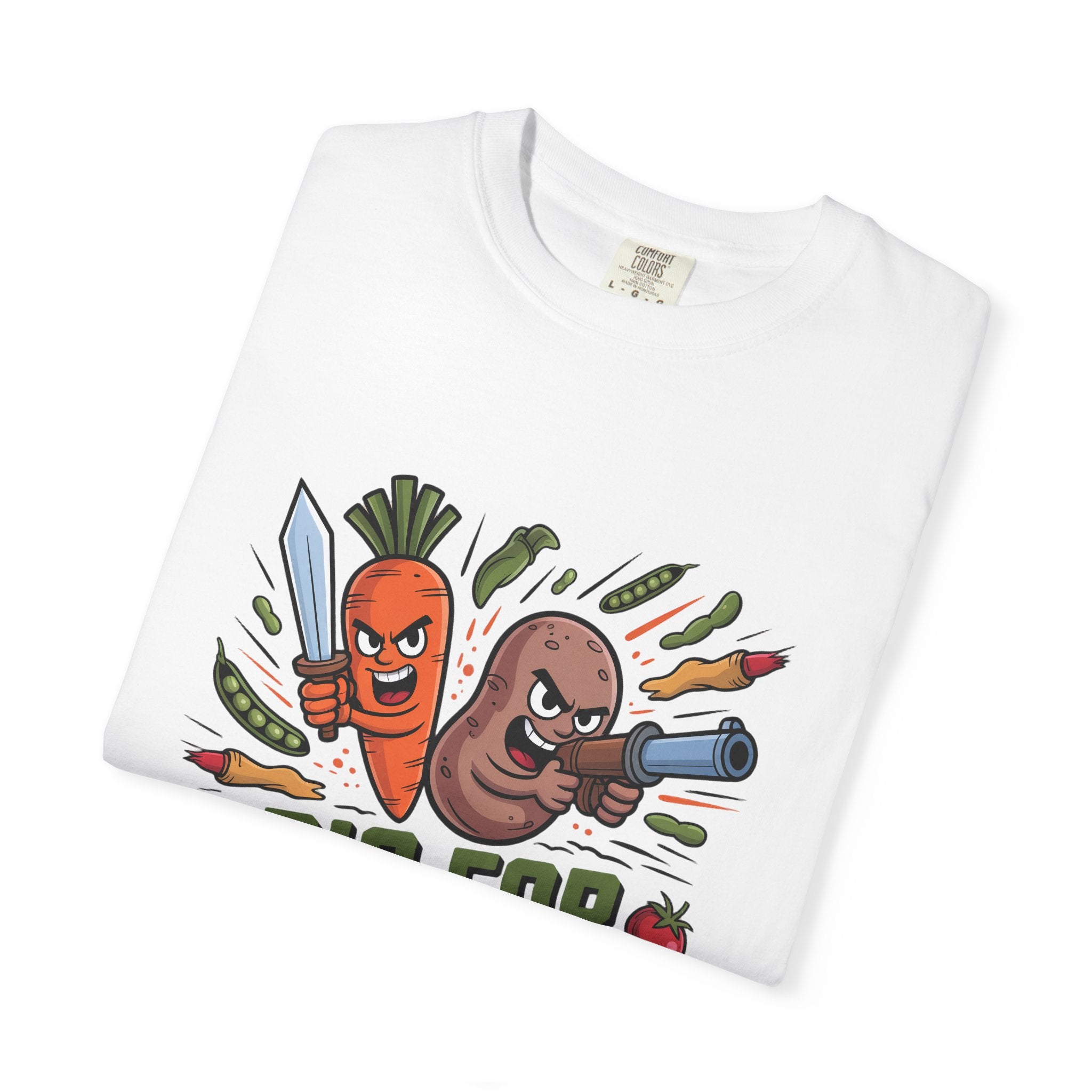 Dig for Victory T-Shirt — Retro Veggie Garden Graphic Tee