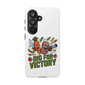 Phone Case — 'Dig For Victory' Veggie Combat Garden Design