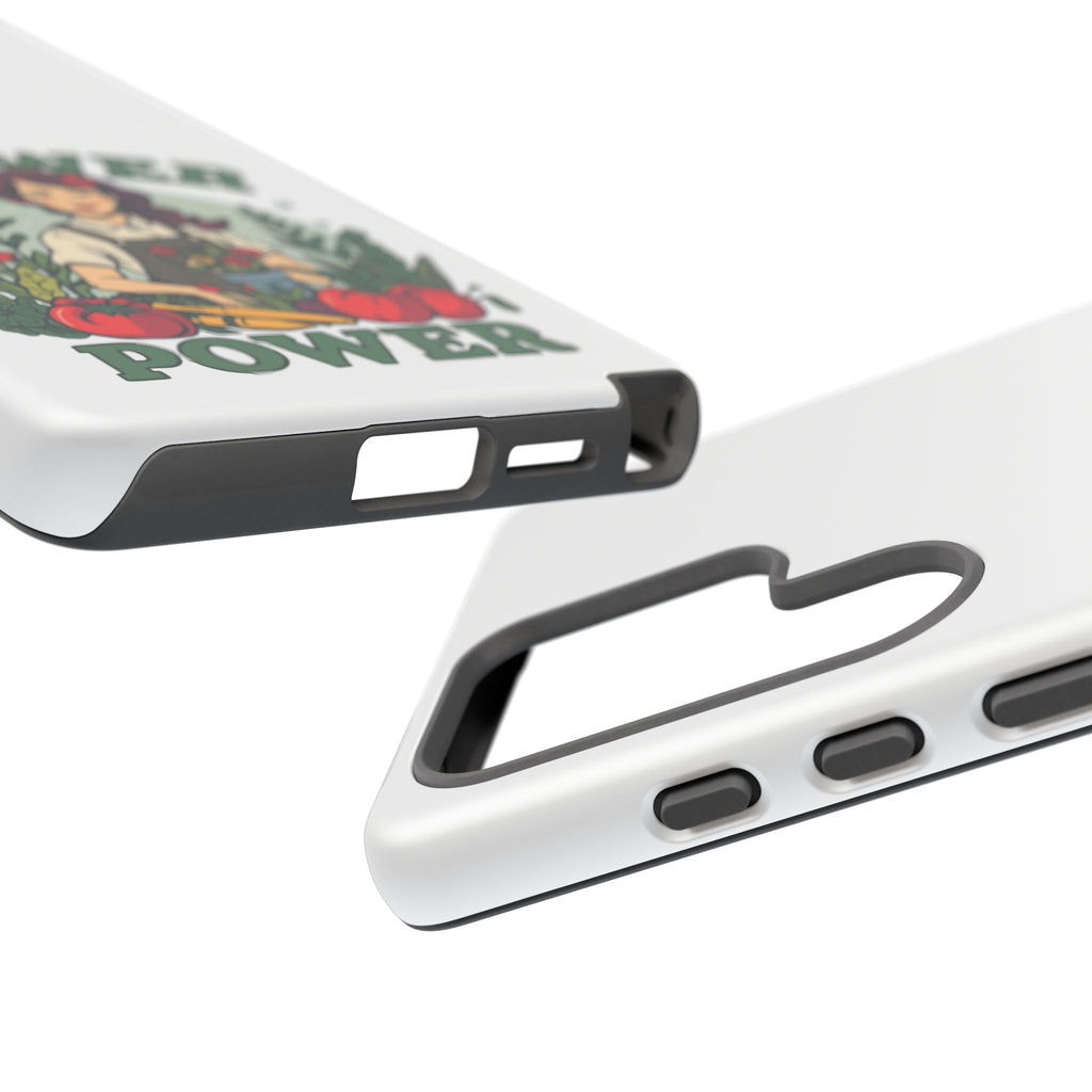 Phone Case - 'Flower Power' Retro Gardener Floral Protective Case