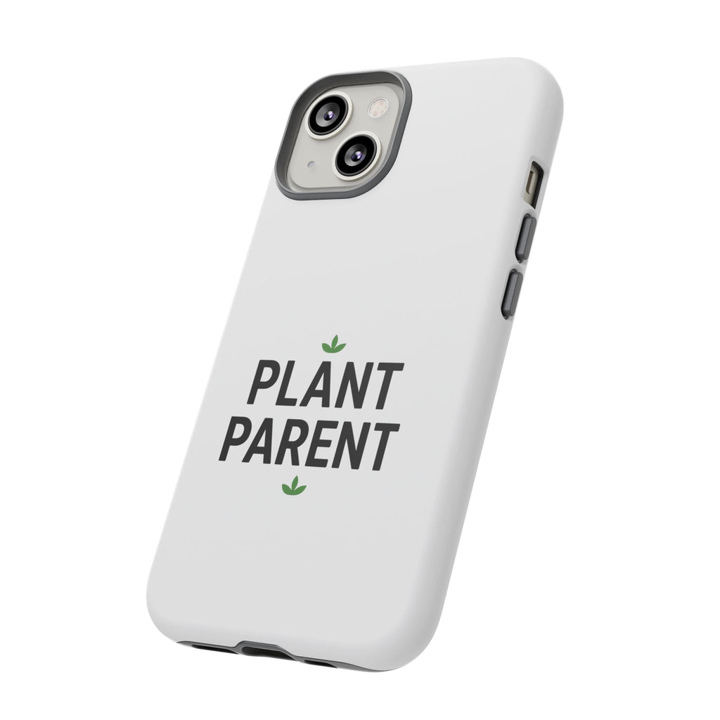 Plant Parent Tough Phone Case – Minimalist Plant Lover Protective Cover