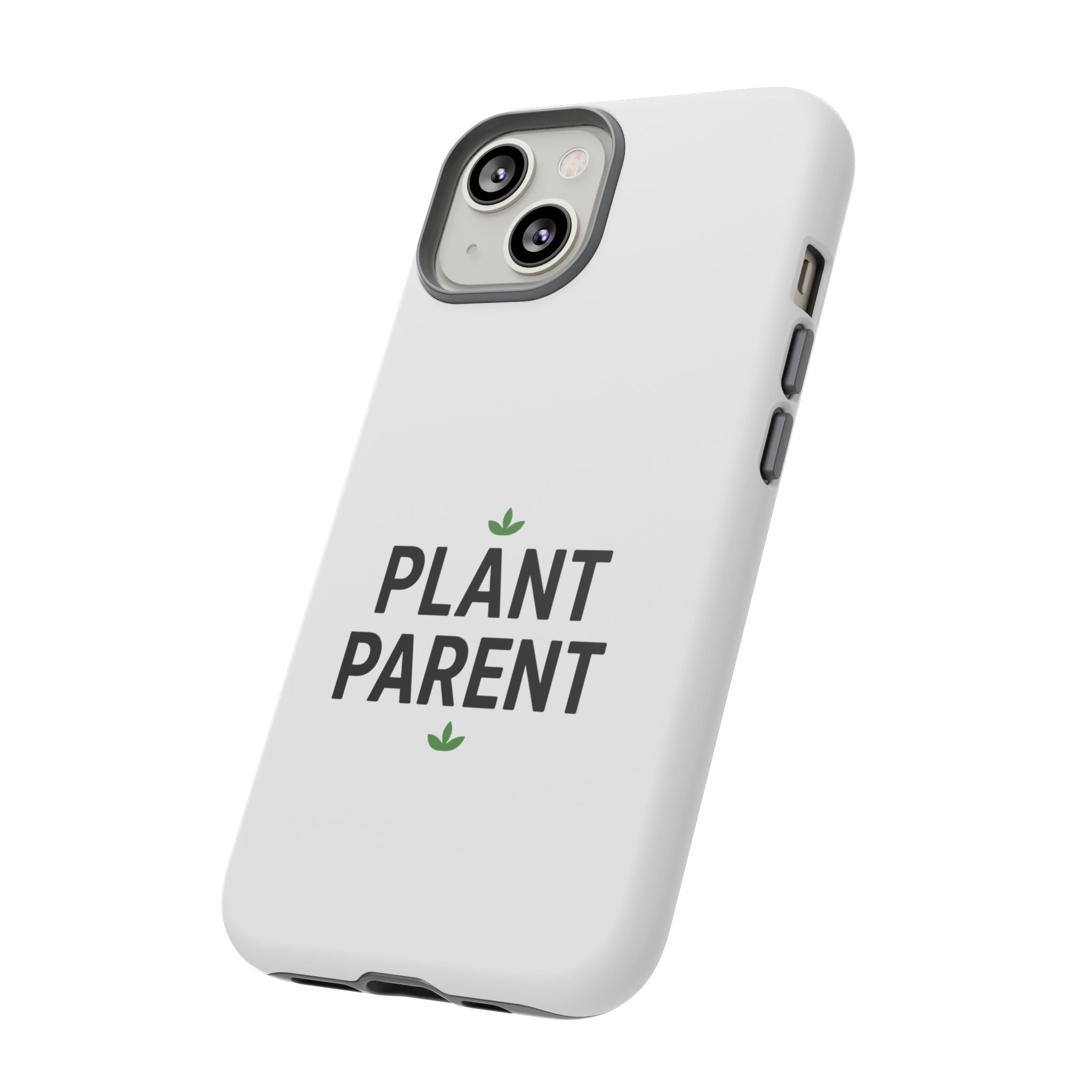 Plant Parent Tough Phone Case – Minimalist Plant Lover Protective Cover