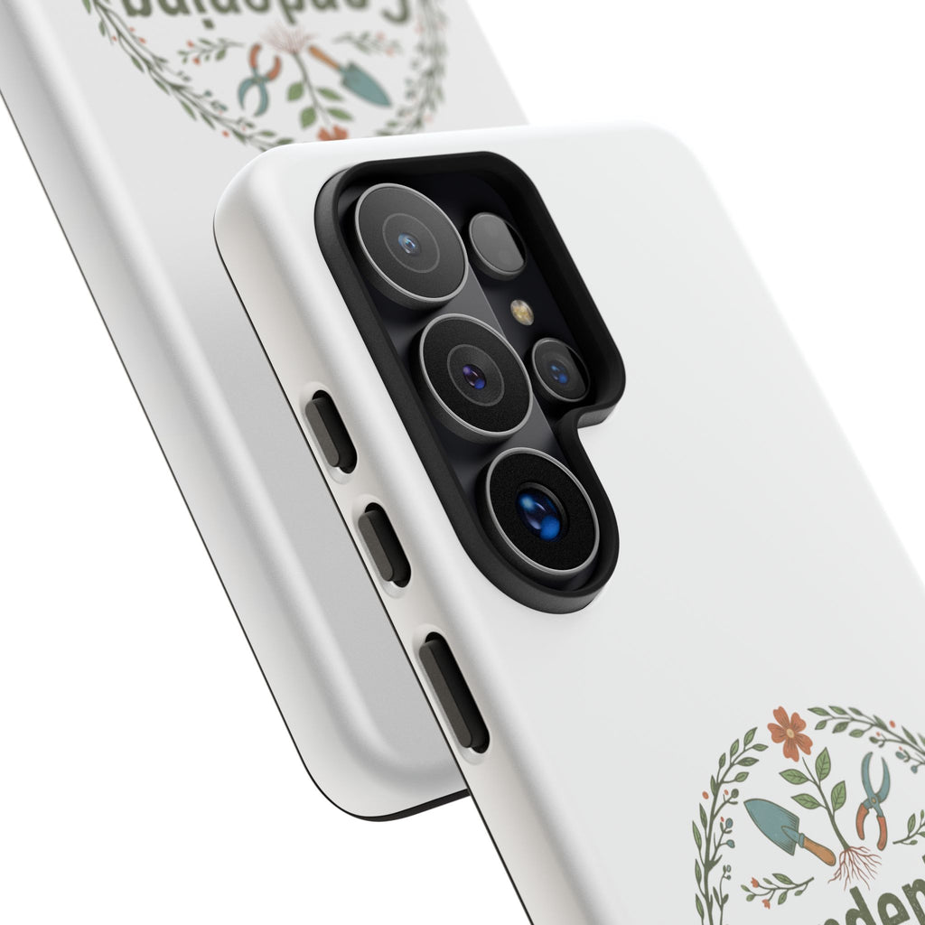 Phone Case — Gardening Addict "Plant • Grow • Repeat" Floral Garden Phone Cover