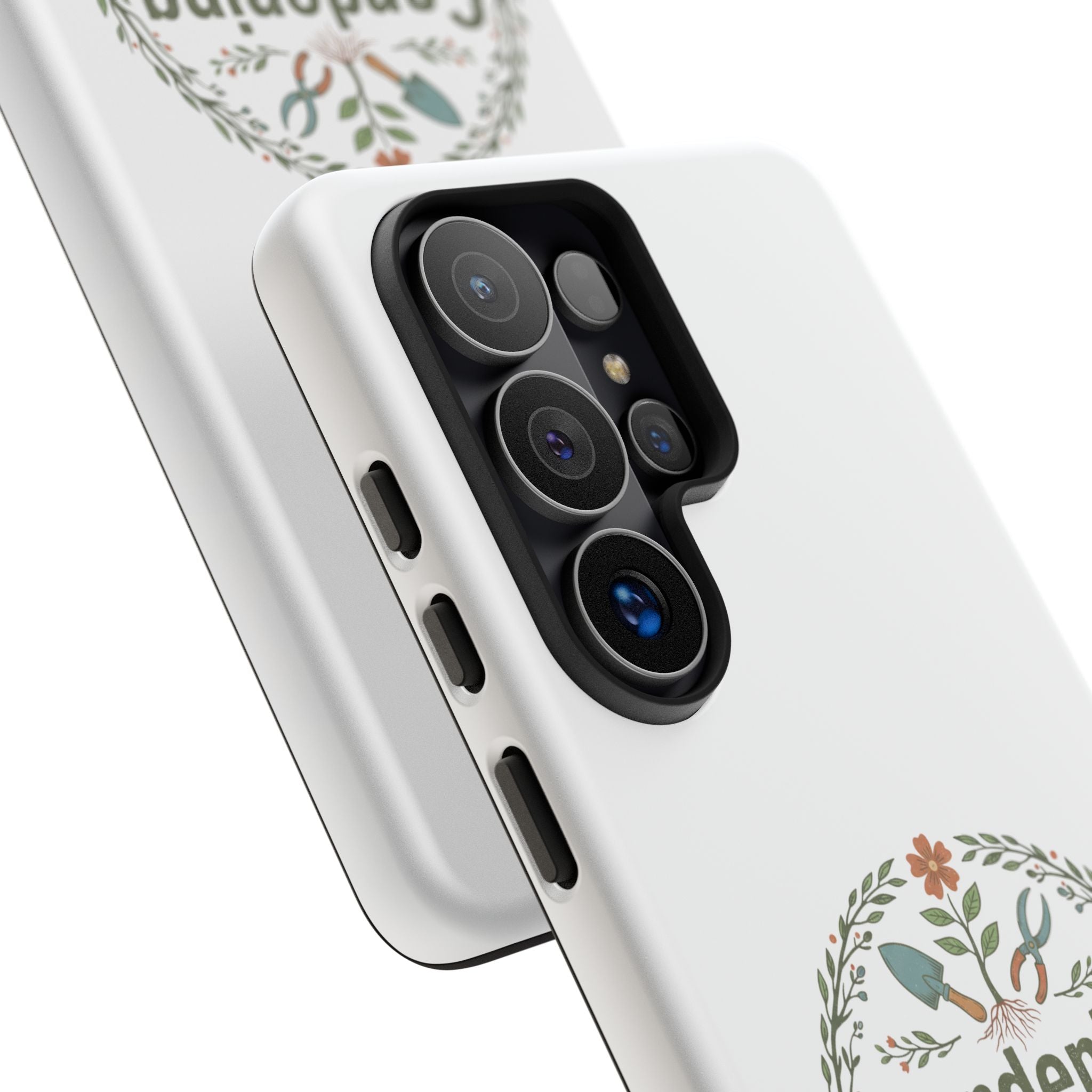 Phone Case — Gardening Addict "Plant • Grow • Repeat" Floral Garden Phone Cover