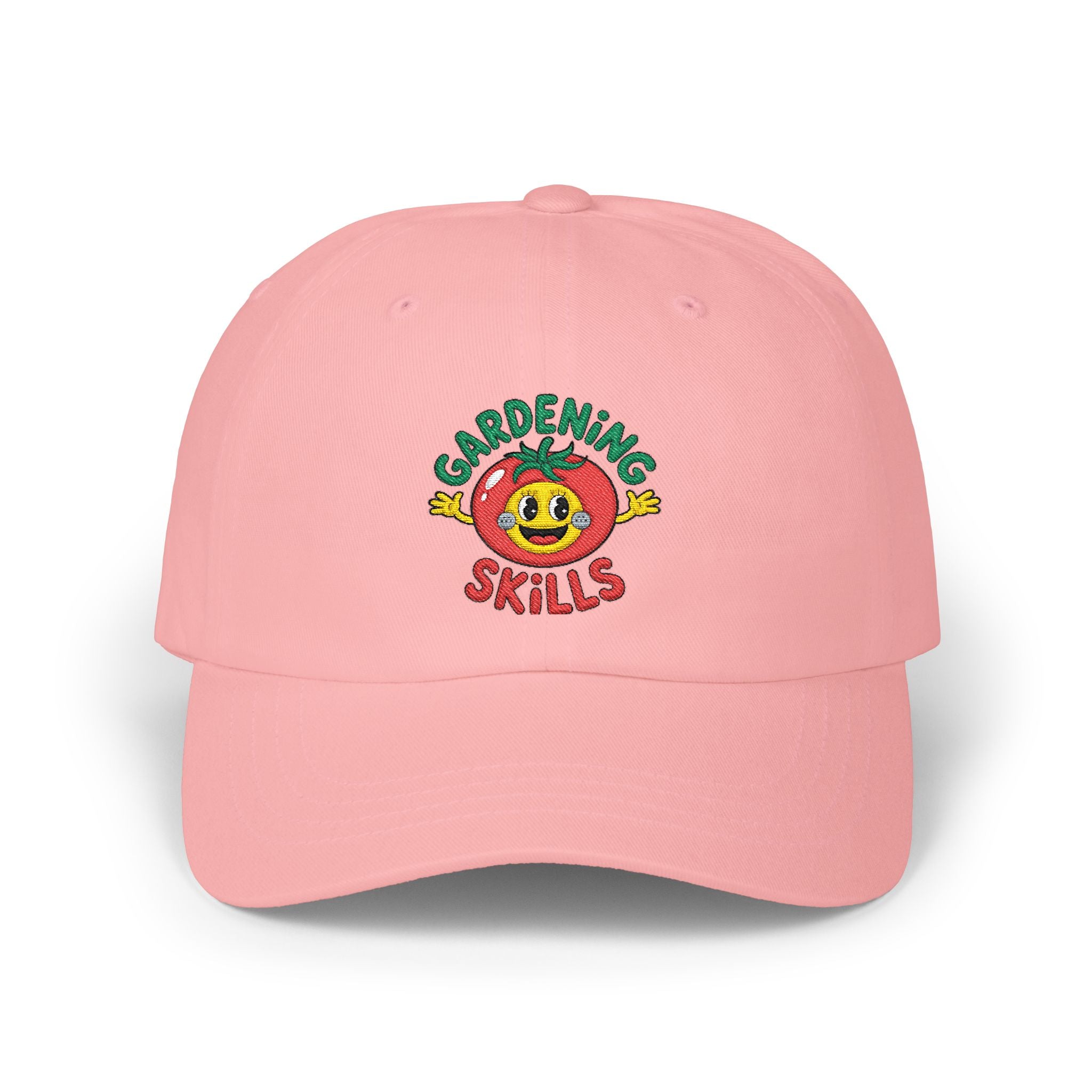 Gardening Skills Dad Cap — Embroidered Tomato Hat for Gardeners