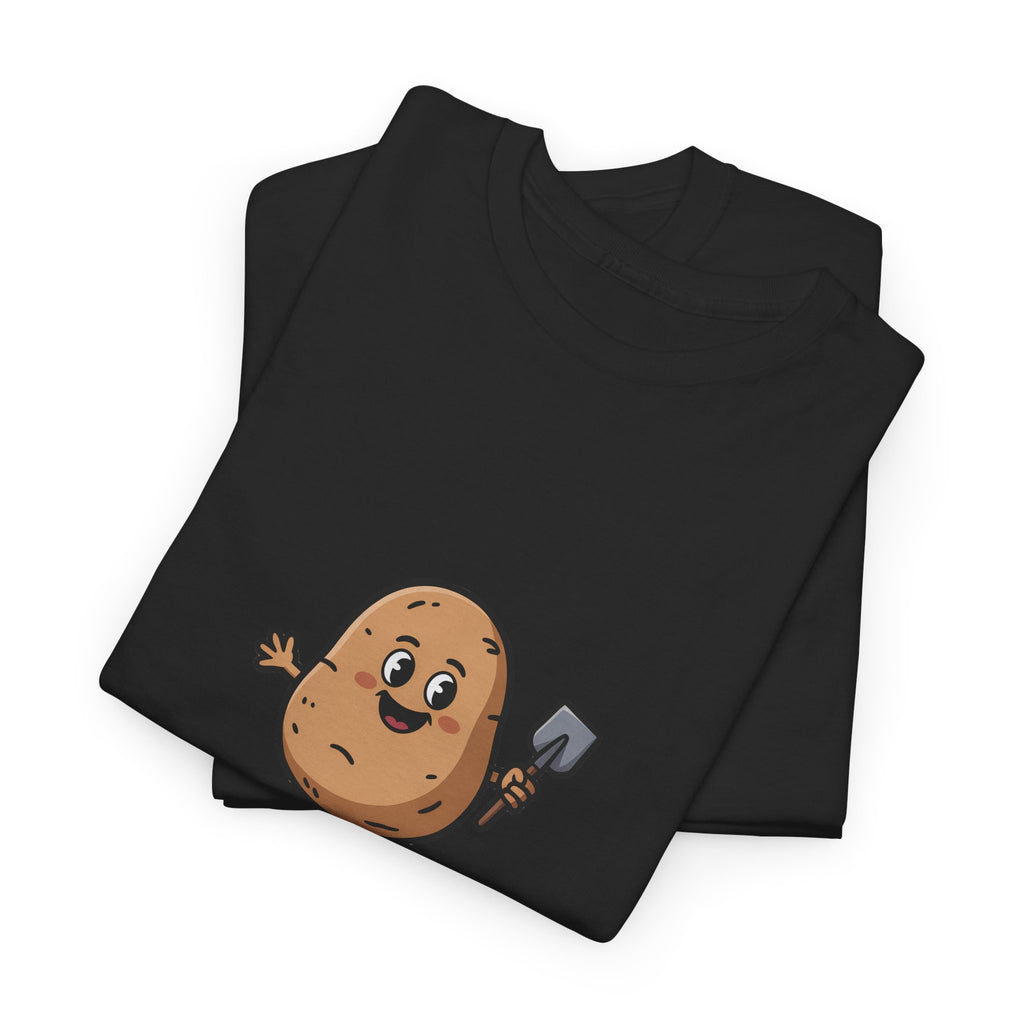T-Shirt — "Potato Digging Love" Cute Gardening Veggie Tee