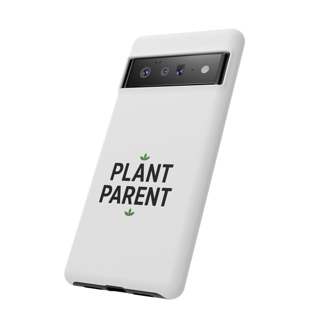 Plant Parent Tough Phone Case – Minimalist Plant Lover Protective Cover