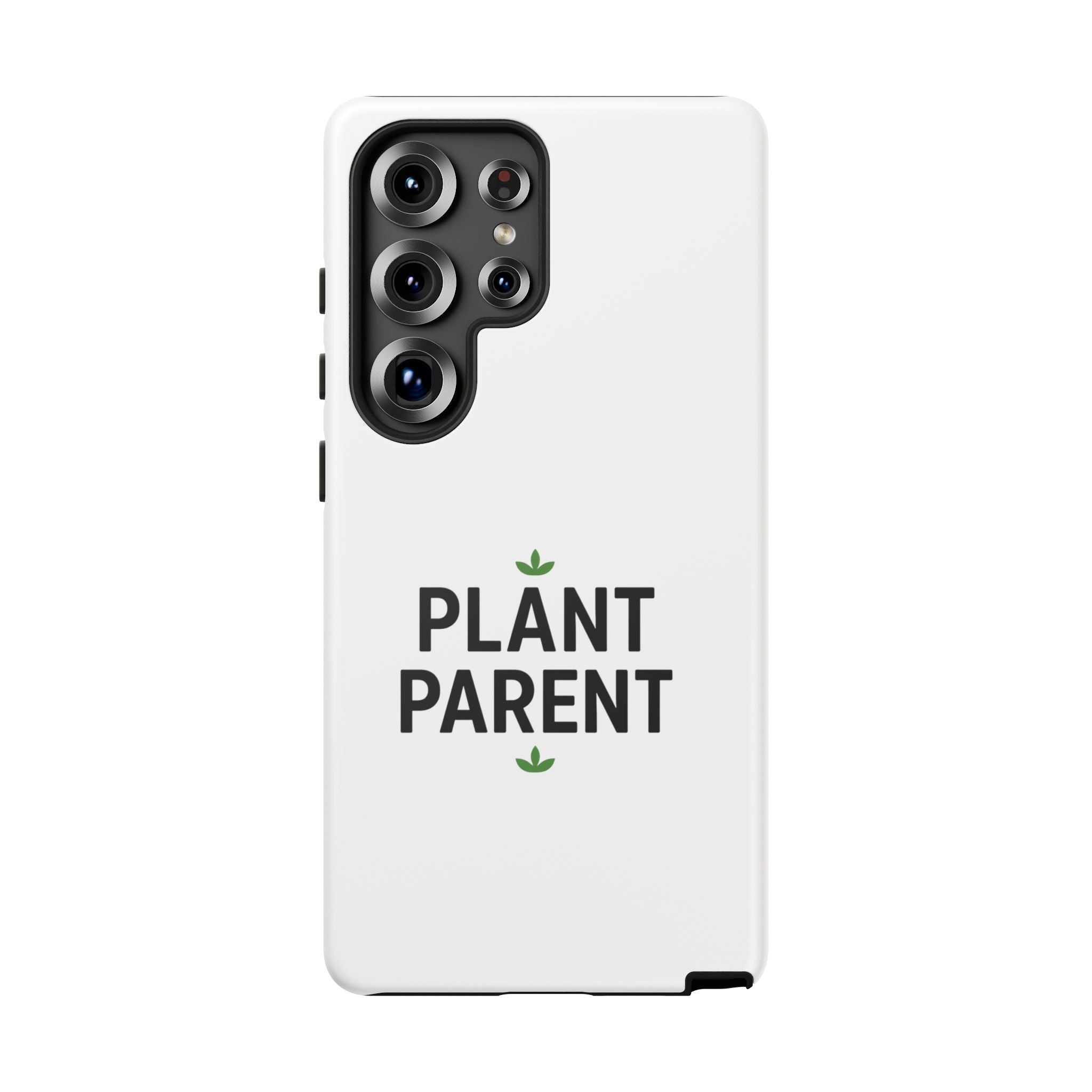 Plant Parent Tough Phone Case – Minimalist Plant Lover Protective Cover