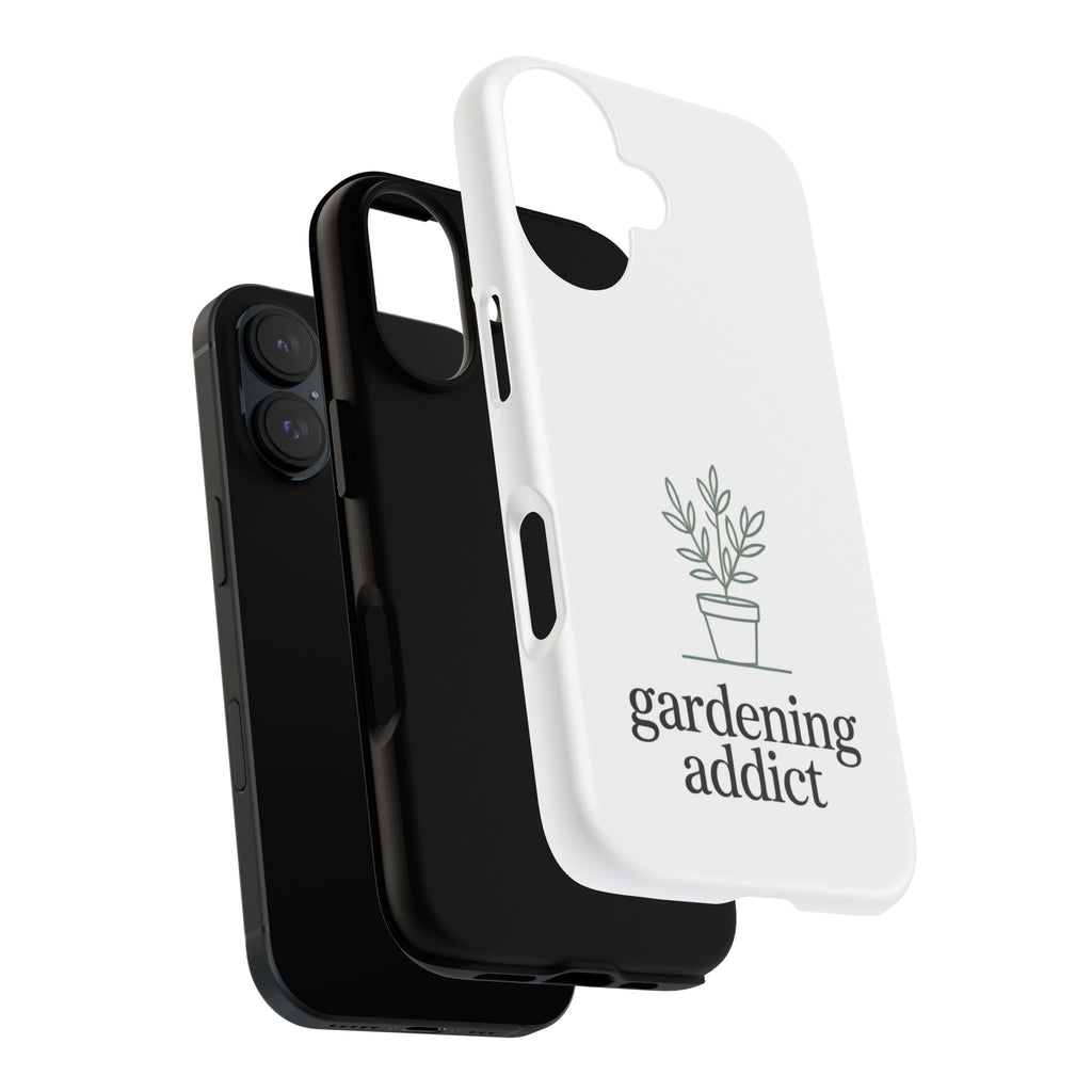 Phone Case — 'gardening addict' Minimal Plant Design