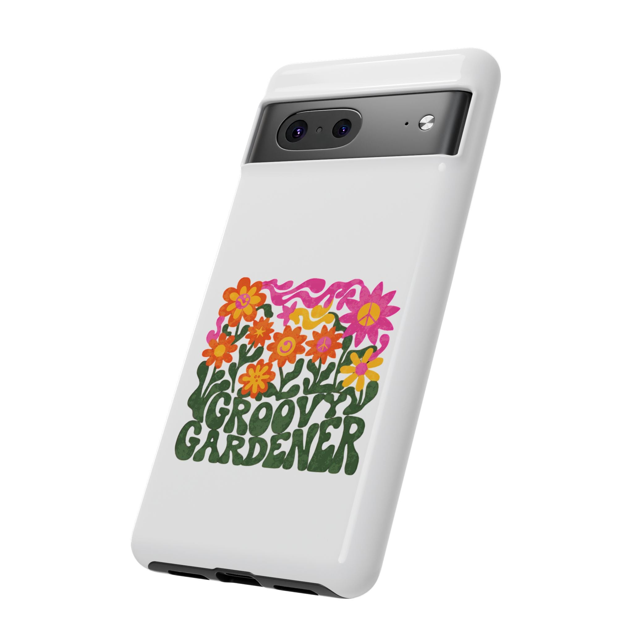 Groovy Gardener Phone Case - Retro Floral iPhone Cover