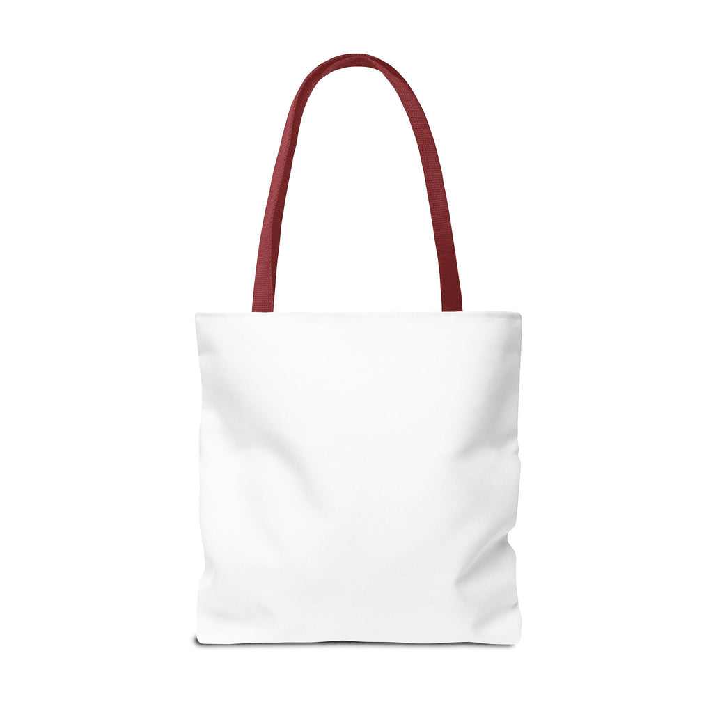 Tote Bag — "Ripe Tomatoes Are Beautiful" Audrey Hepburn Quote with Smiling Tomato Graphic