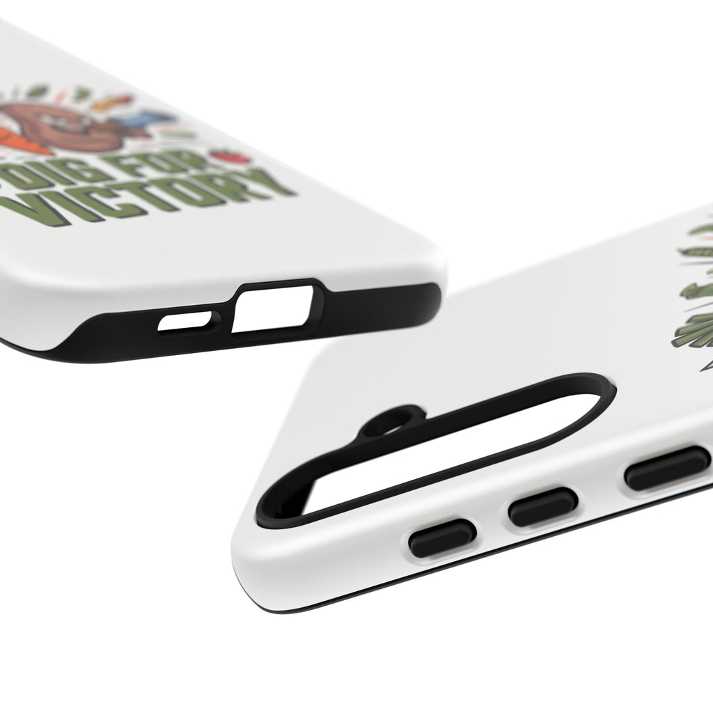 Phone Case — 'Dig For Victory' Veggie Combat Garden Design