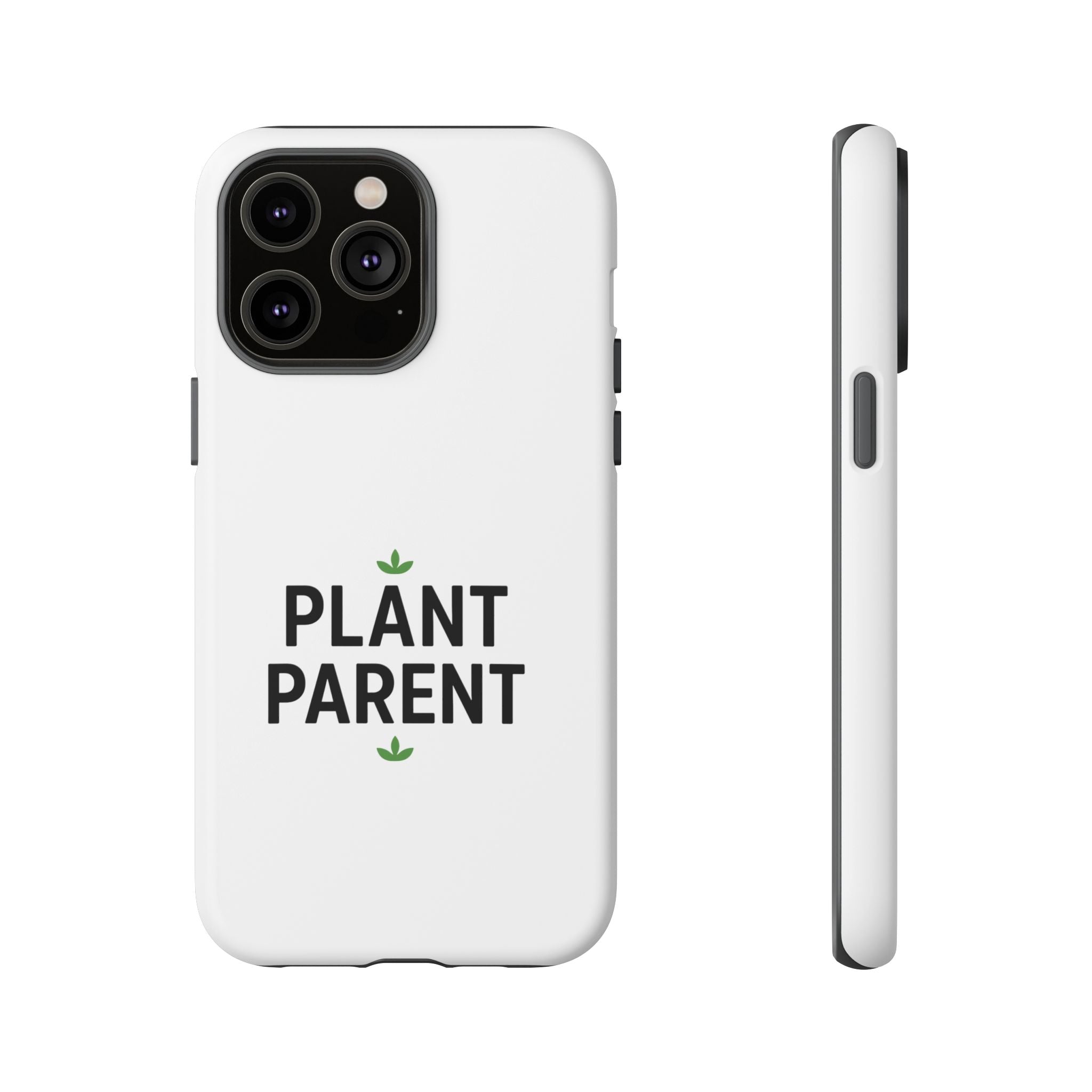 Plant Parent Tough Phone Case – Minimalist Plant Lover Protective Cover