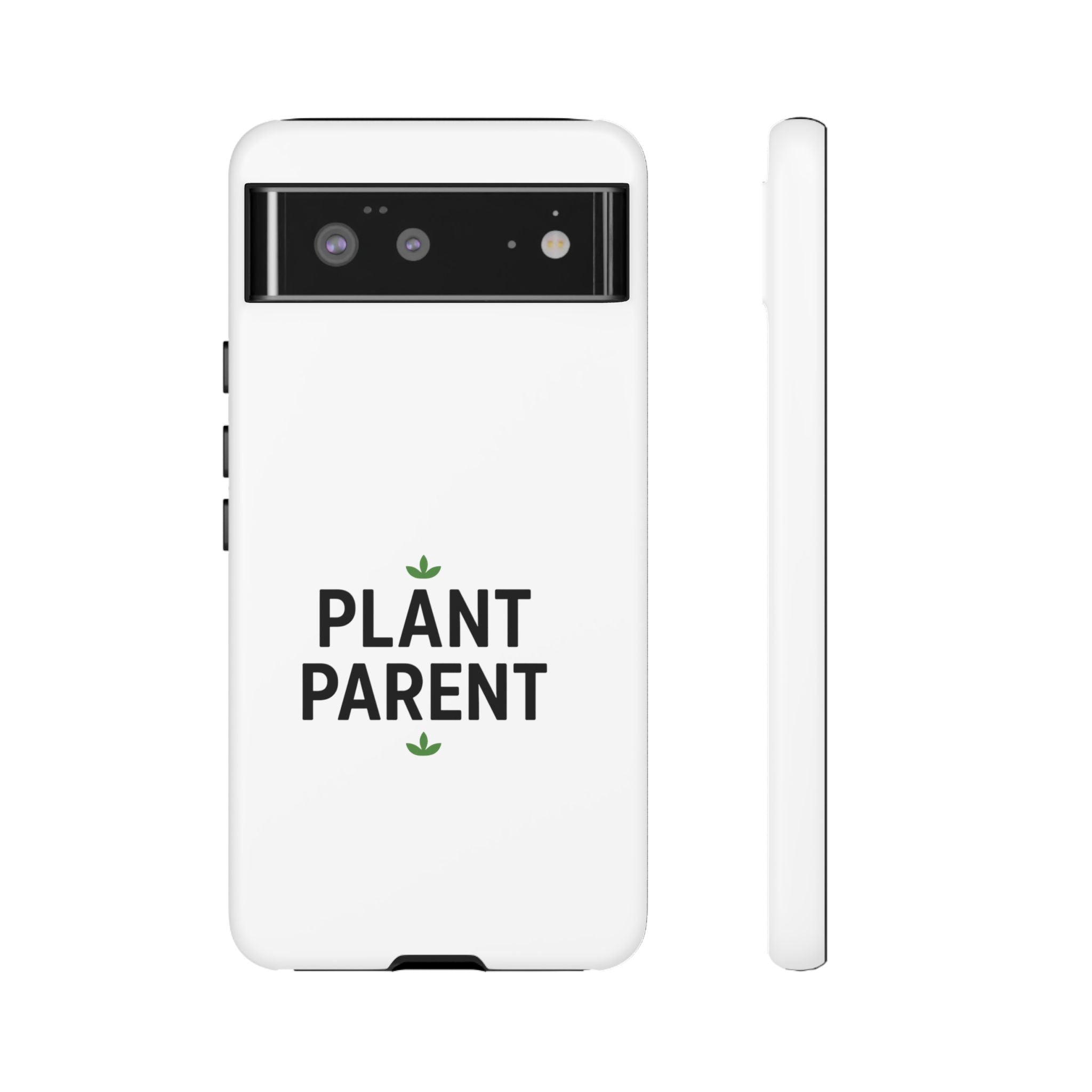 Plant Parent Tough Phone Case – Minimalist Plant Lover Protective Cover