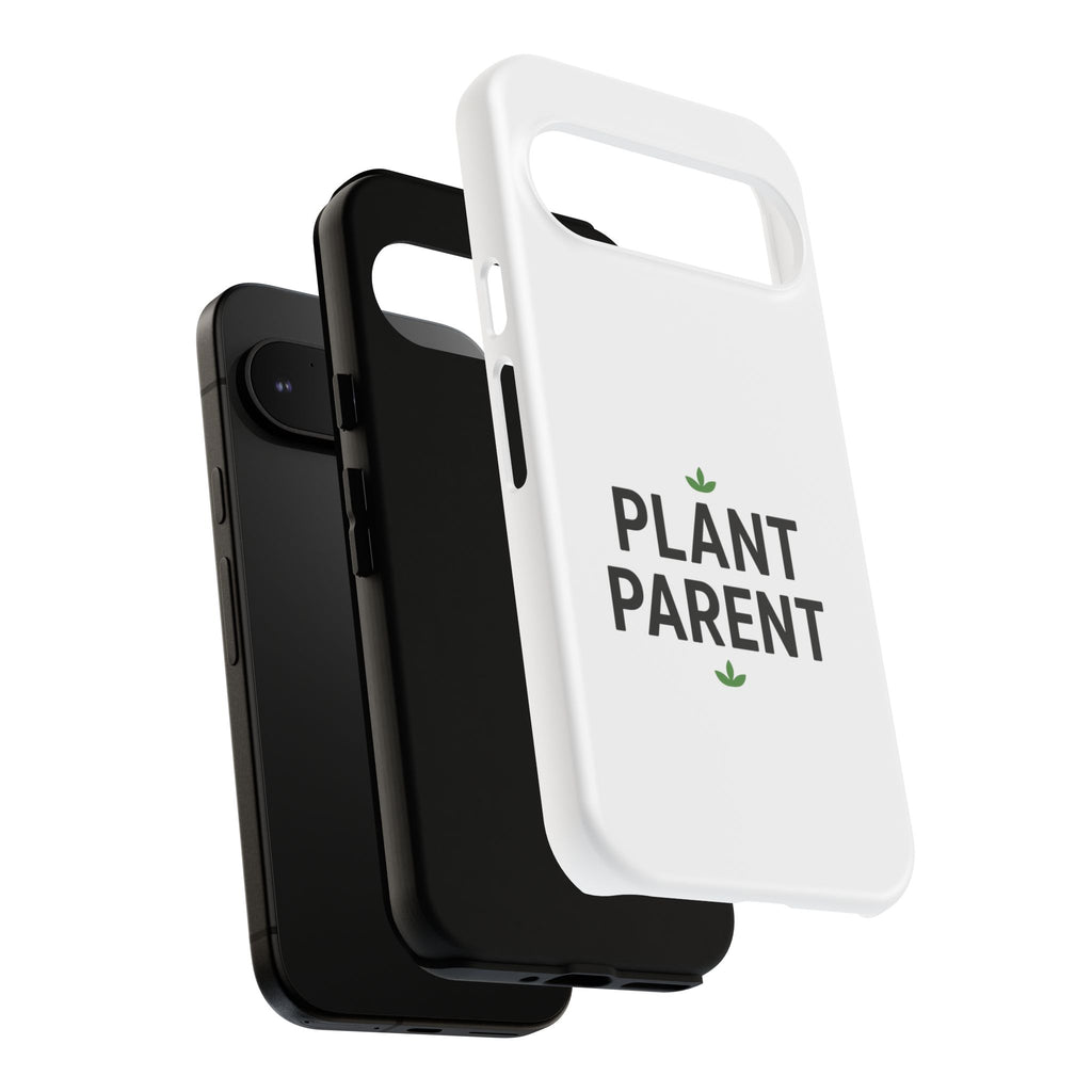 Plant Parent Tough Phone Case – Minimalist Plant Lover Protective Cover