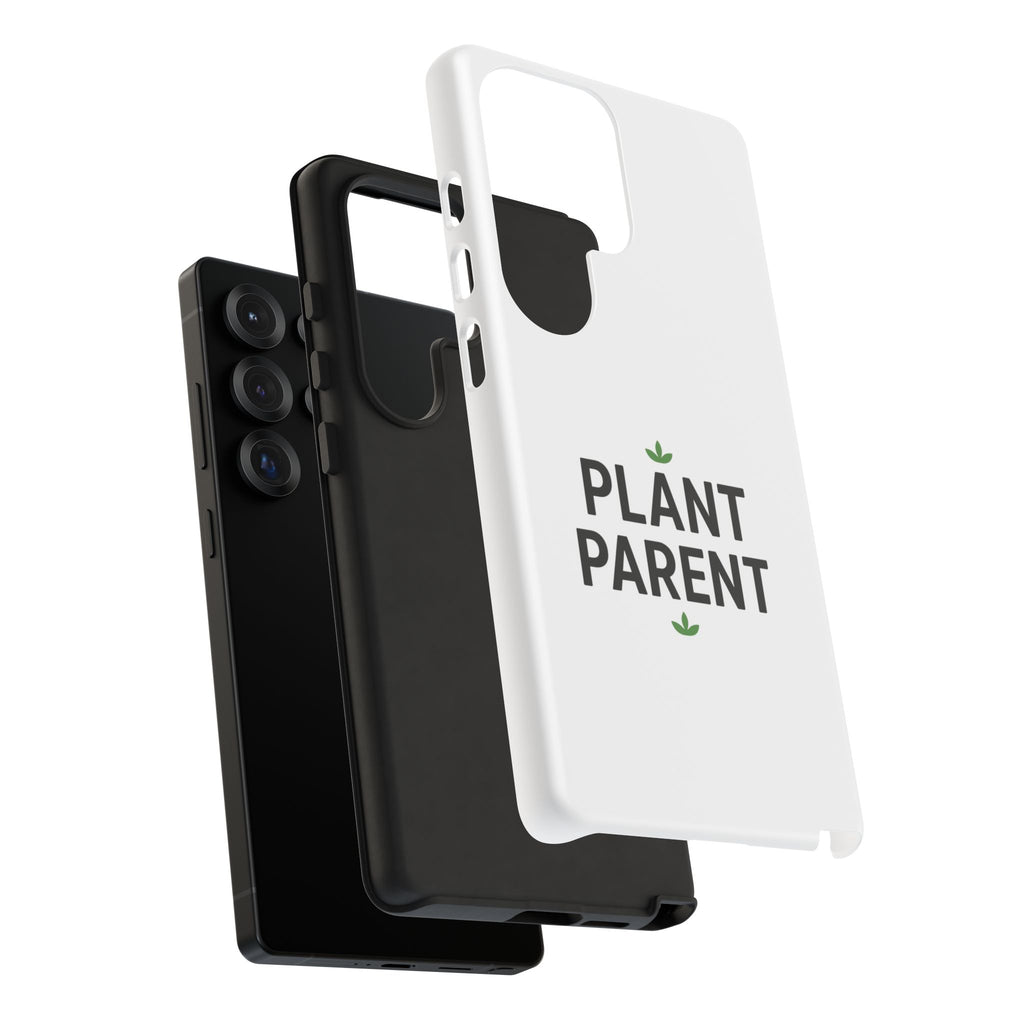 Plant Parent Tough Phone Case – Minimalist Plant Lover Protective Cover