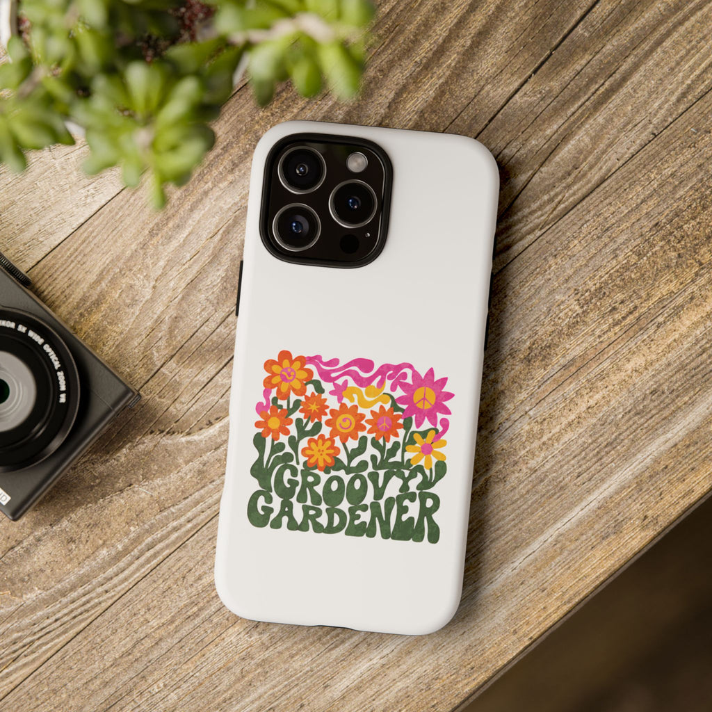 Groovy Gardener Phone Case - Retro Floral iPhone Cover