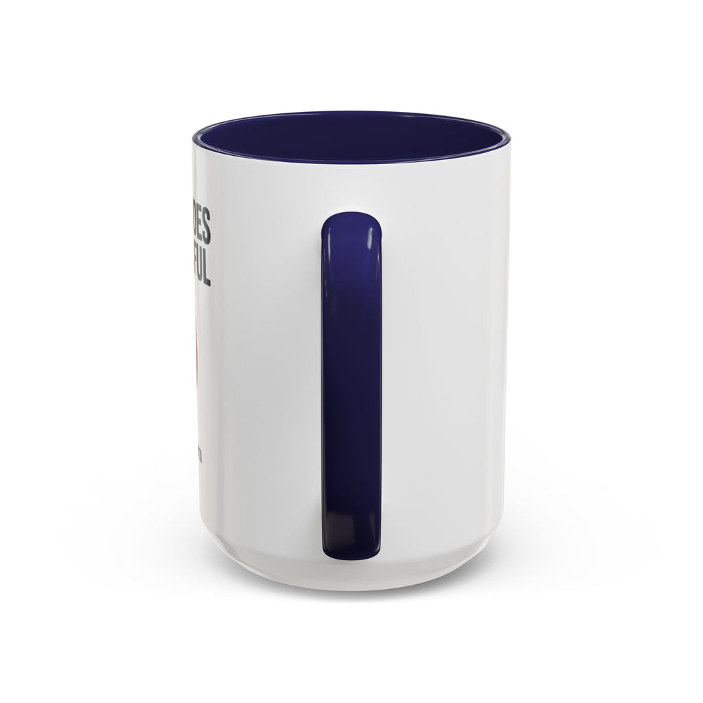 Accent Coffee Mug — "Ripe Tomatoes Are Beautiful" Audrey Hepburn Quote Mug