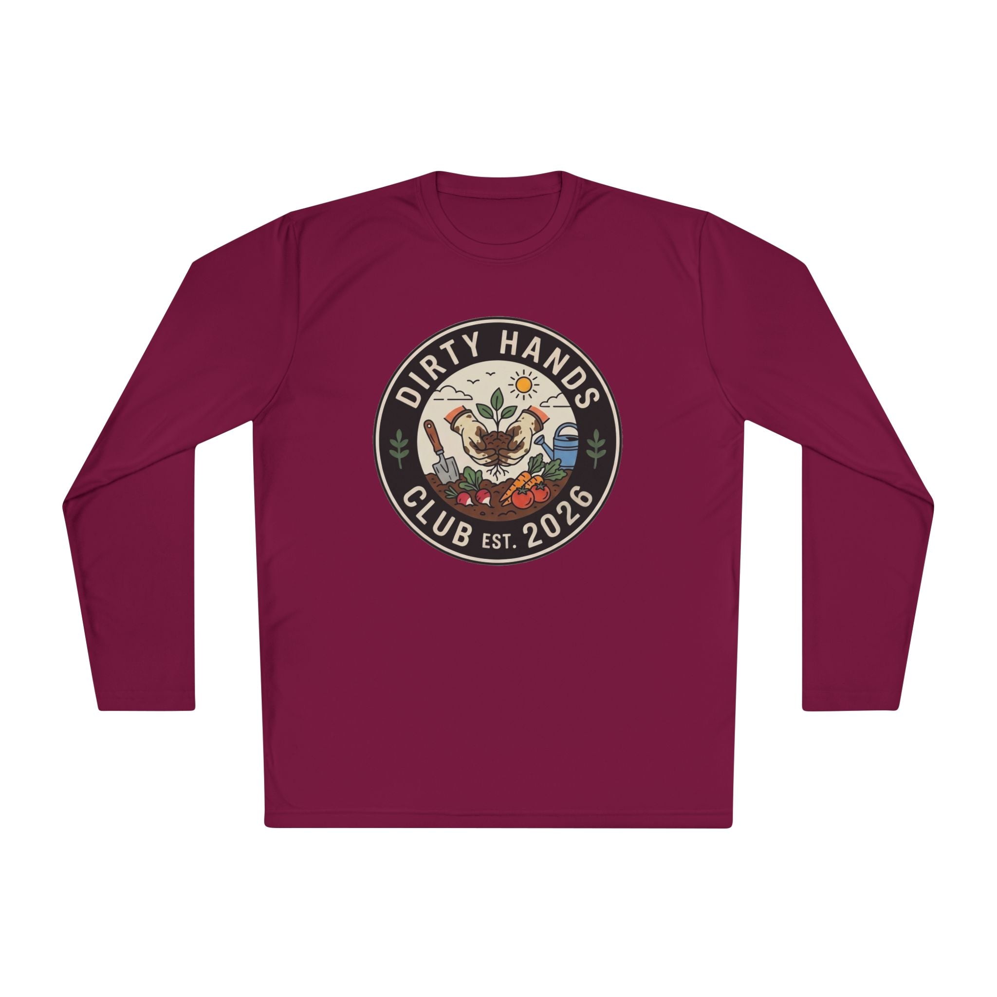 Gardener "Dirty Hands Club Est. 2026" Long Sleeve Tee