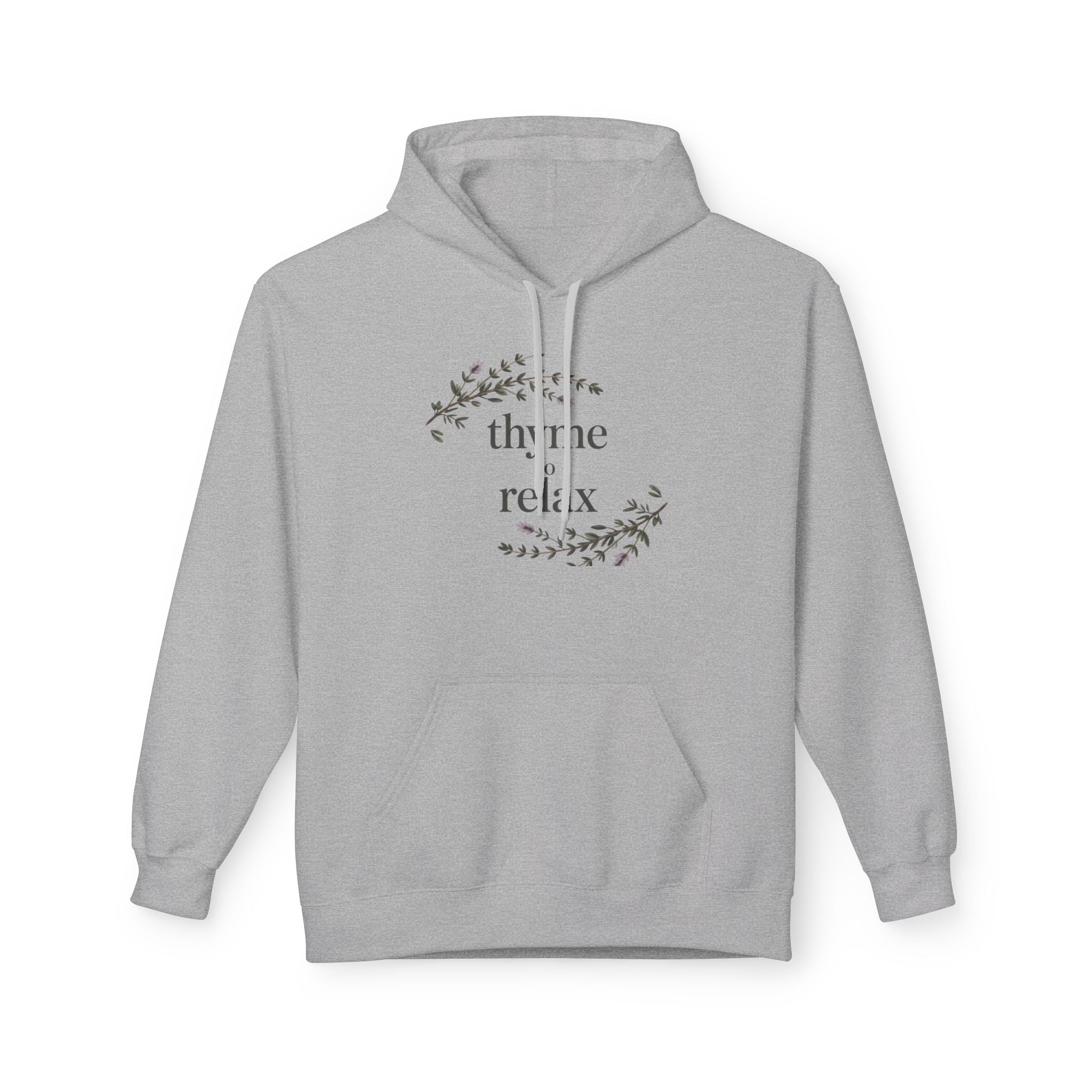 Thyme to Relax Hoodie — Botanical Relaxation Pullover