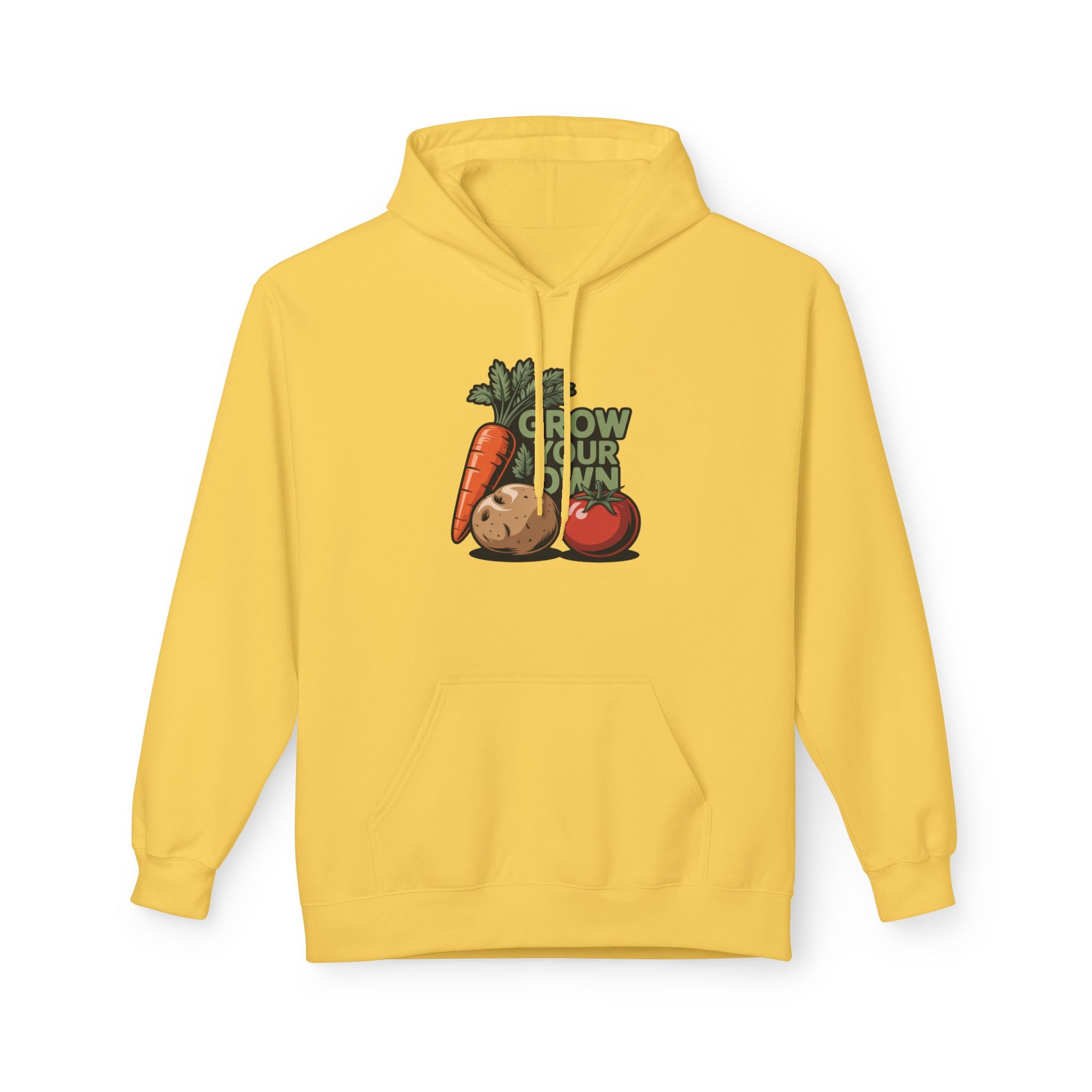 Grow Your Own Hoodie — Cute Veggie Gardening Graphic Hoodie