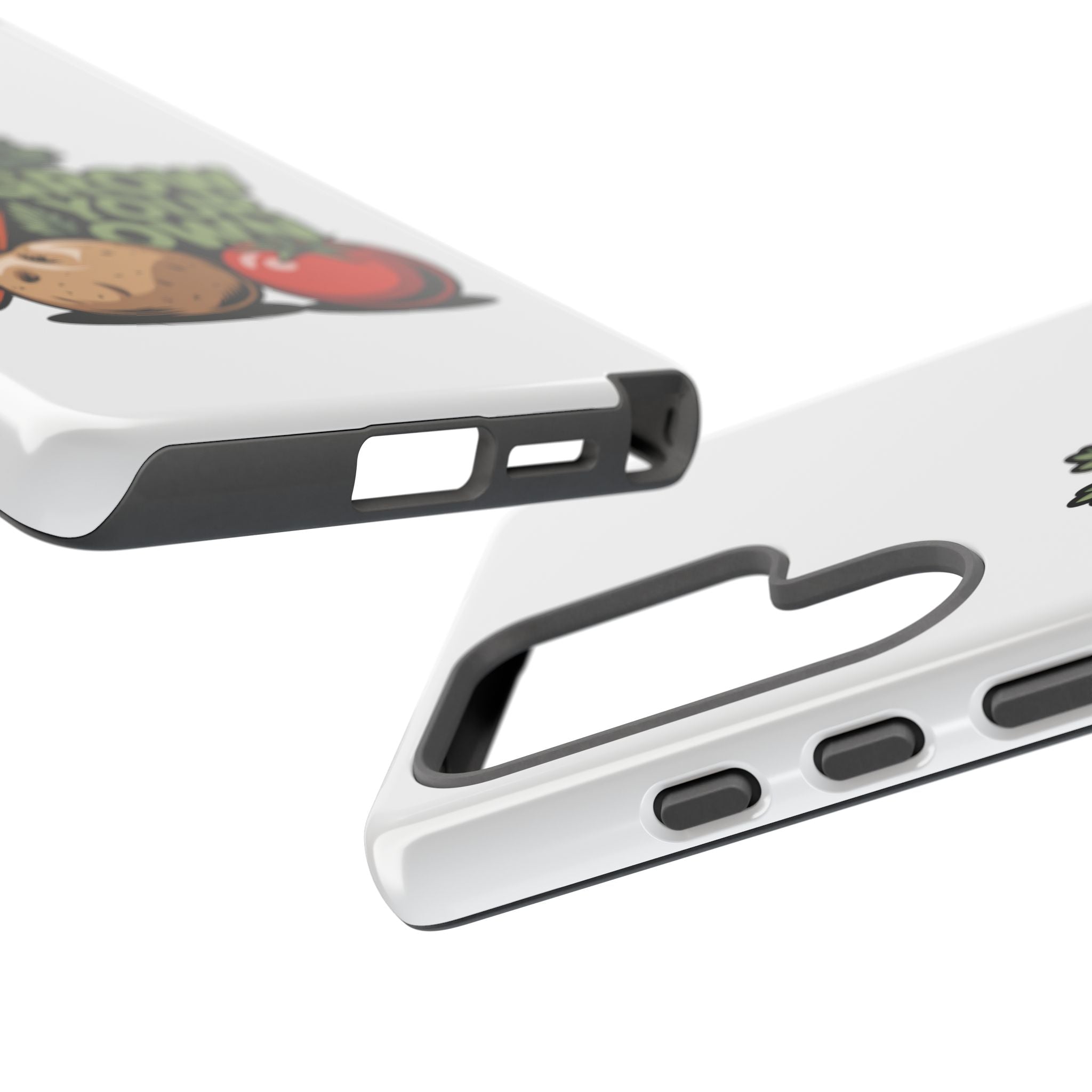 Grow Your Own Vegetables Phone Case — Gardening Carrot Potato Tomato Design