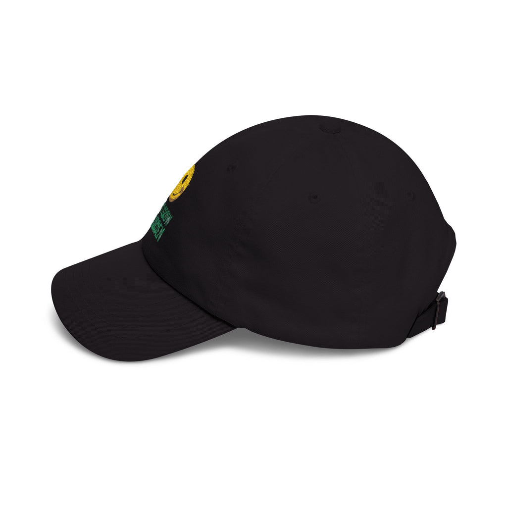 Dad Cap - 'Let’s Grow a Garden' Smiley Embroidered Hat