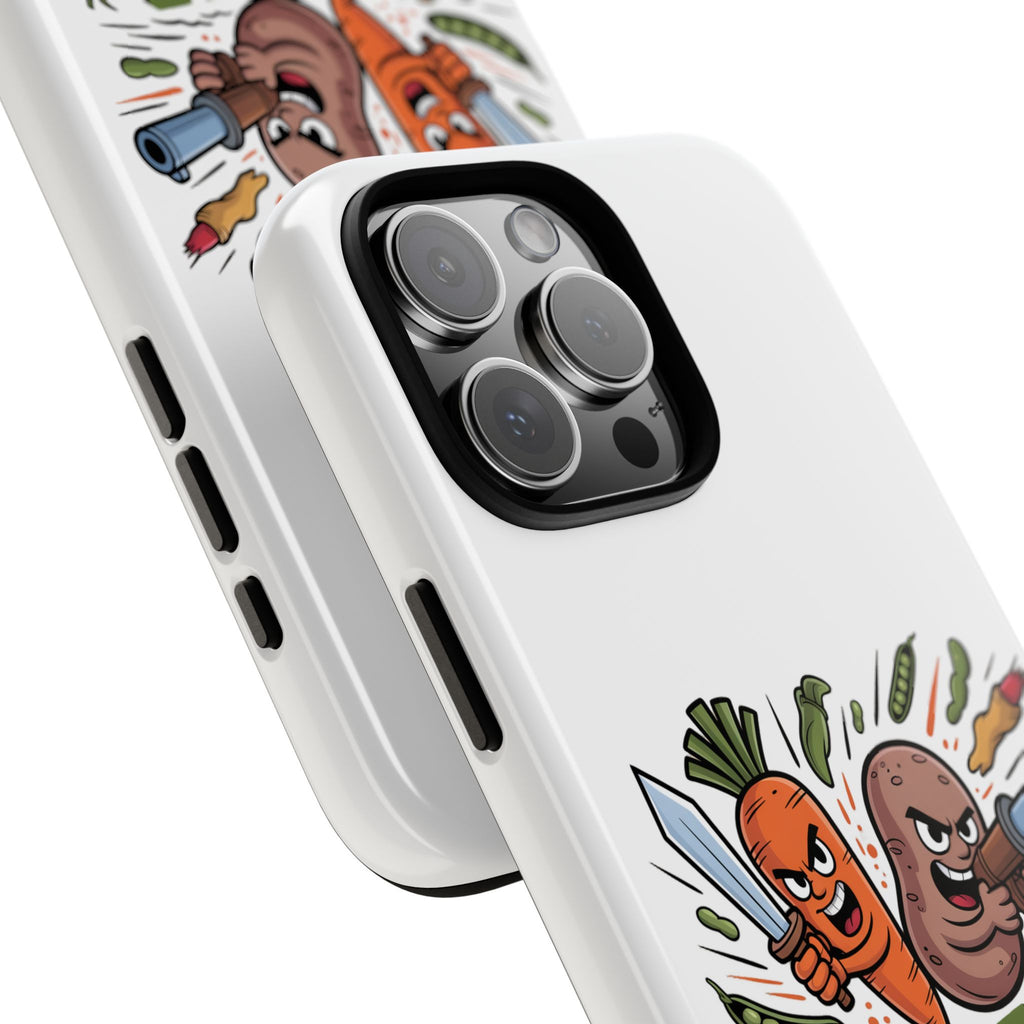 Phone Case — 'Dig For Victory' Veggie Combat Garden Design