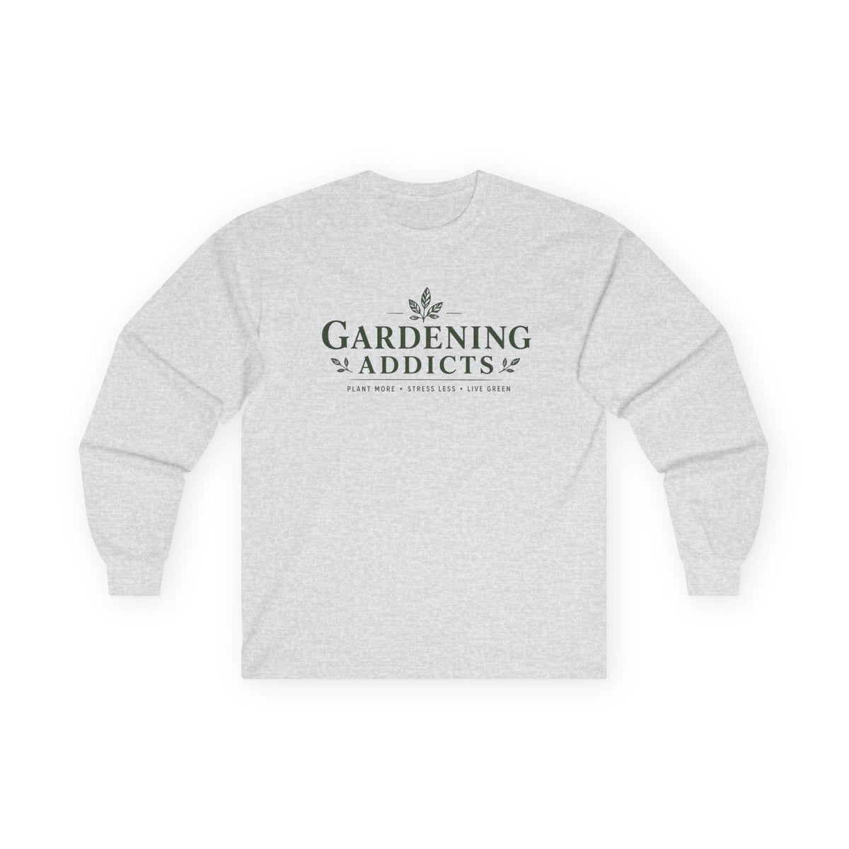 Gardening Addict Long Sleeve Tee — 'Gardening Addicts' Plant Lover Shirt