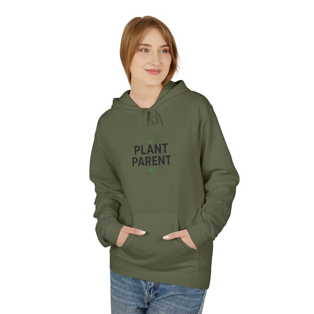 Plant Parent Hoodie — Minimal Botanical Graphic Pullover