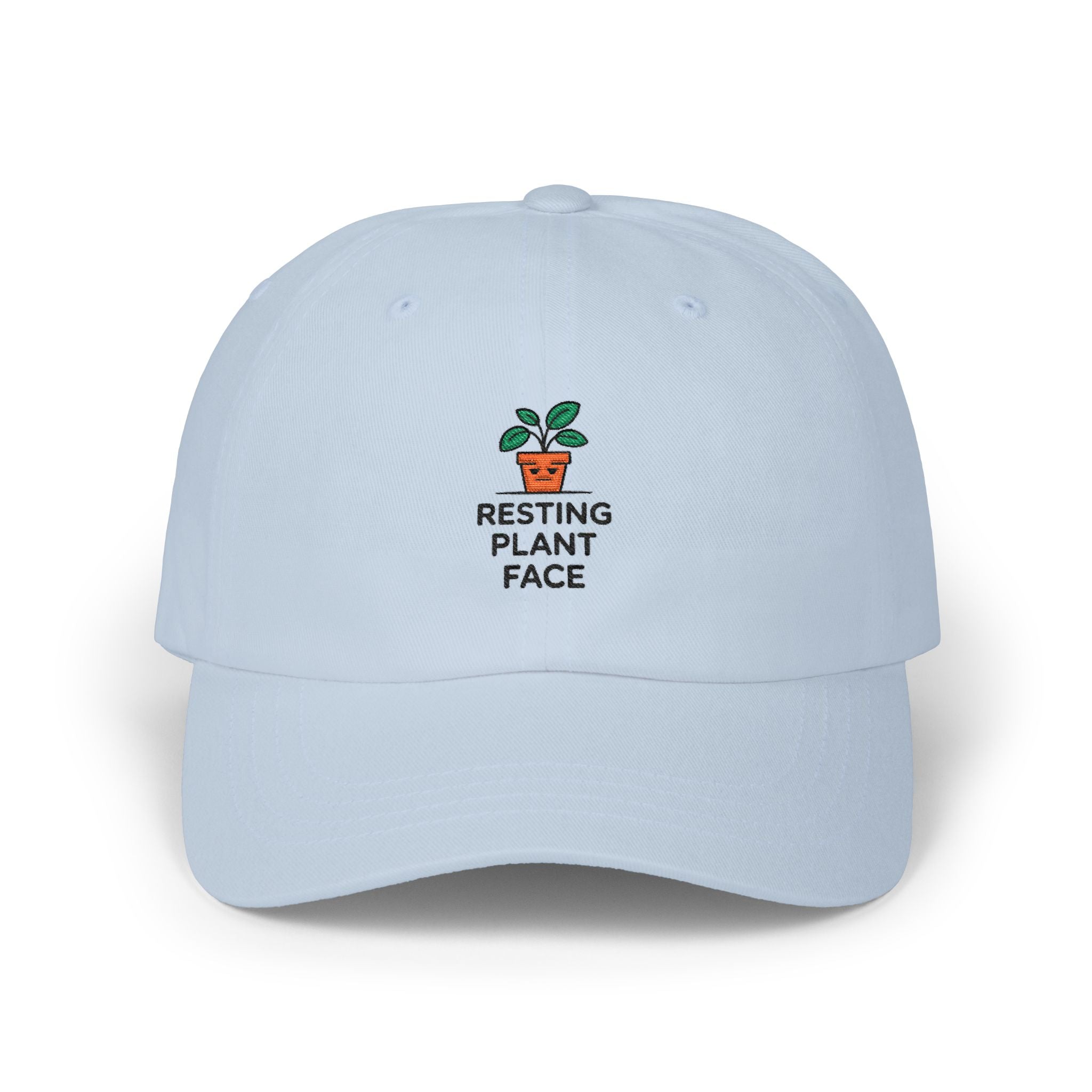 Dad Cap — "Resting Plant Face" Plant Lover Hat